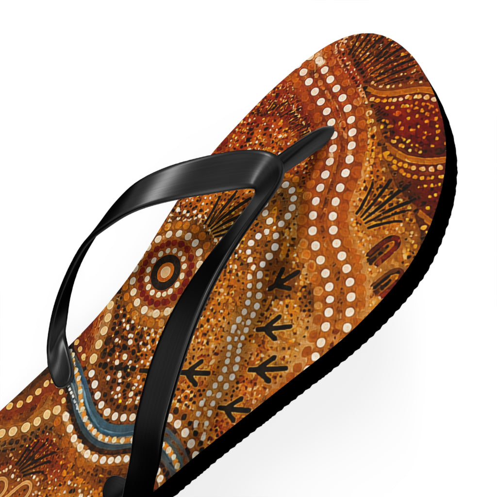 Walking On Country Flip Flops