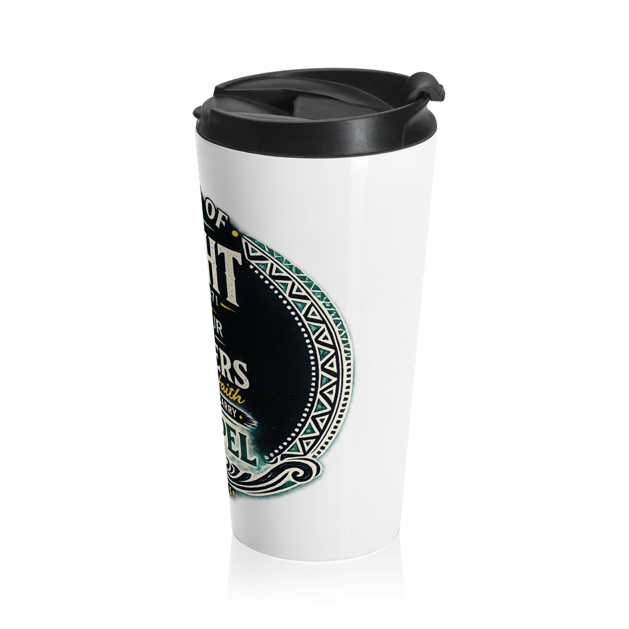 'Coming Of the Light 1871' Stainless Steel Travel Mug