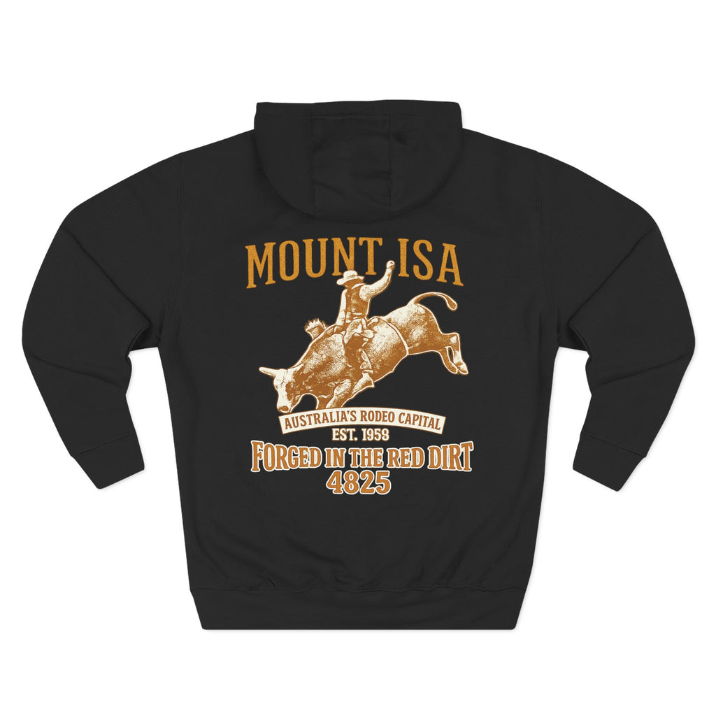 'Forged In The Red Dirt'  Premium Unisex Heavyweight Hoodie