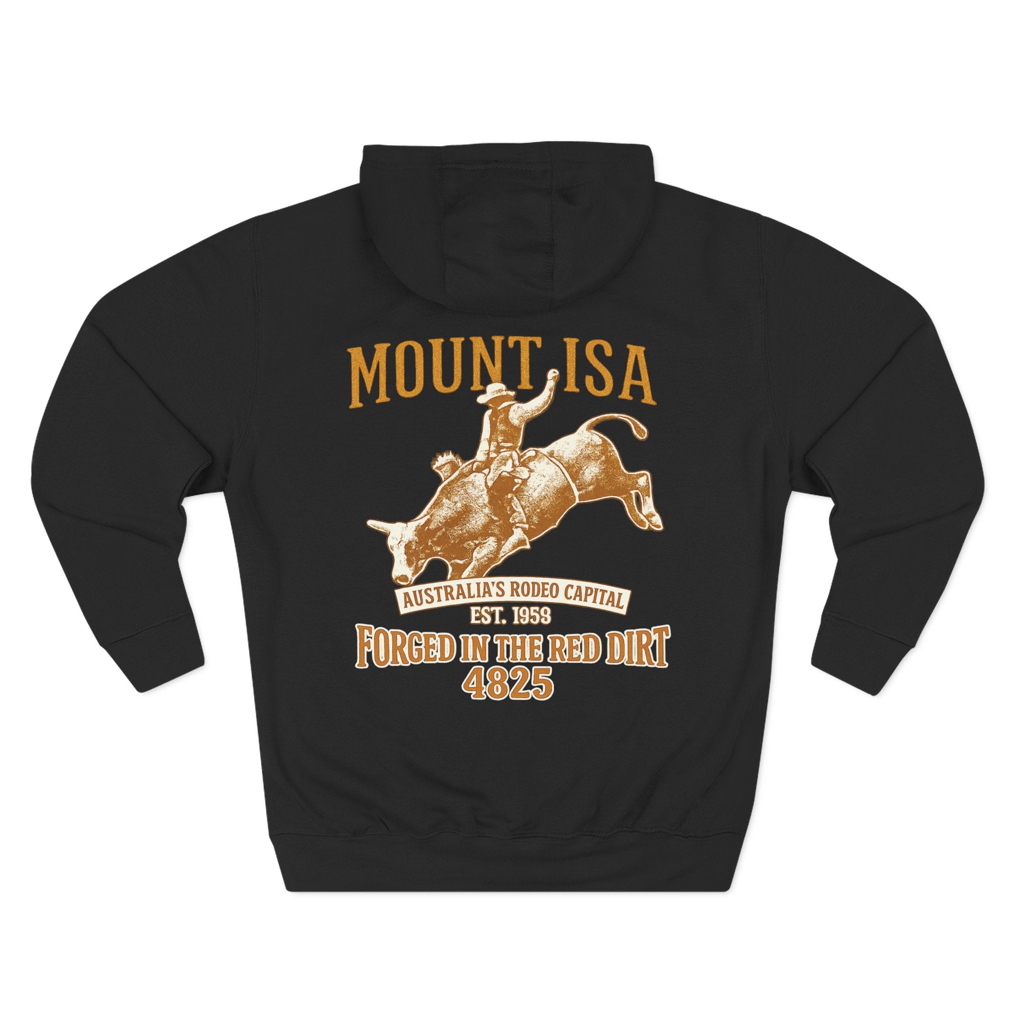 'Forged In The Red Dirt'  Premium Unisex Heavyweight Hoodie