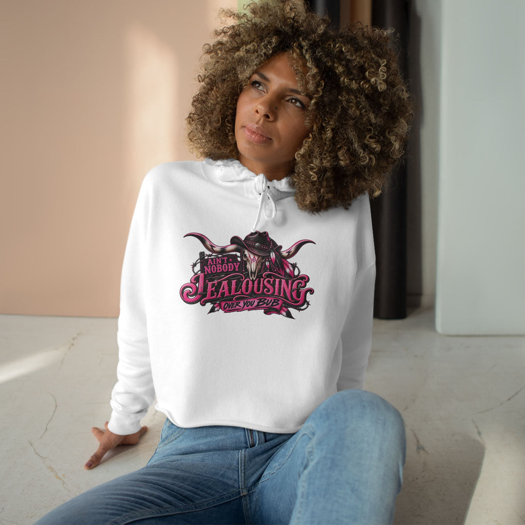 Jealousing Crop Hoodie
