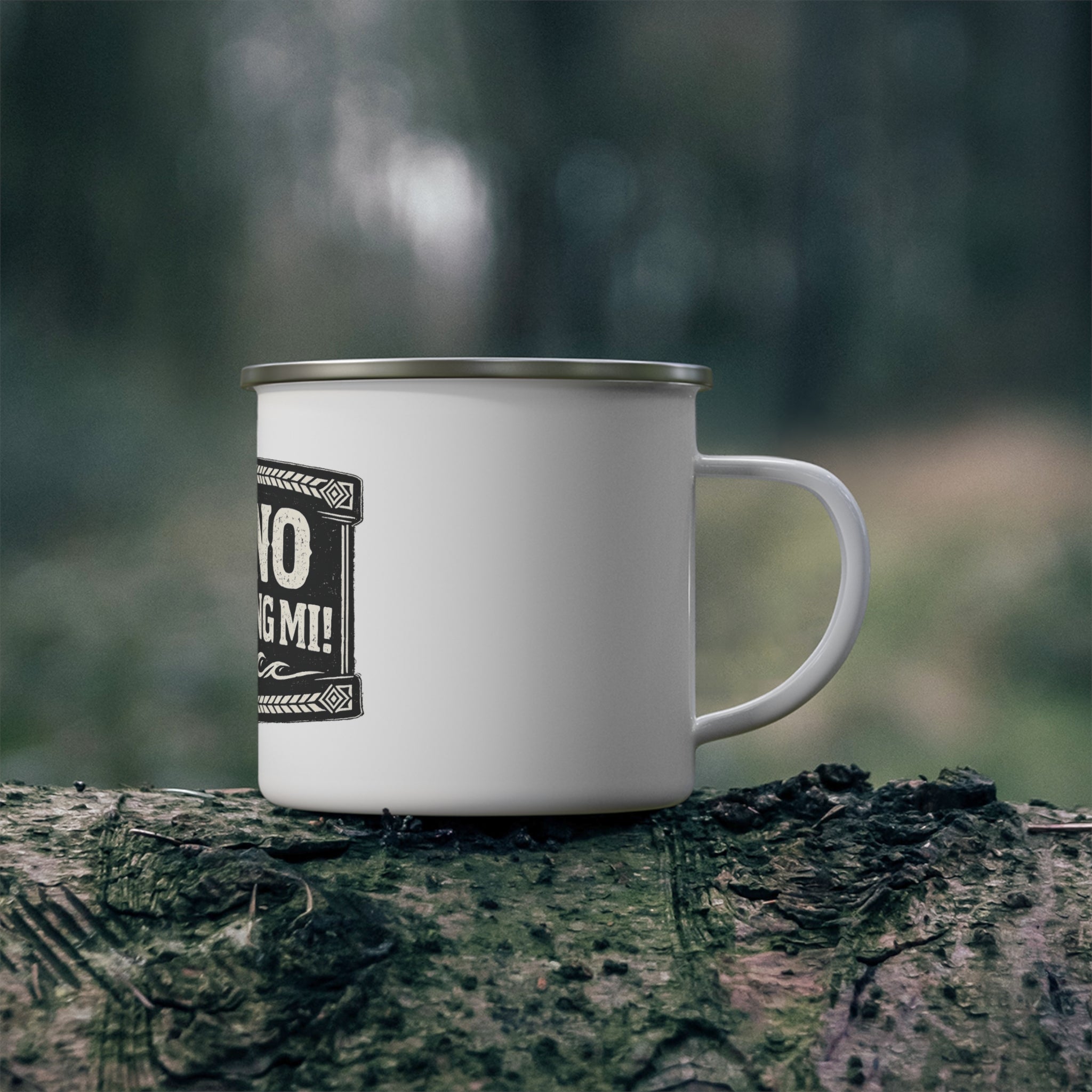 “YU NO BOS BLONG MI!” Enamel Mug