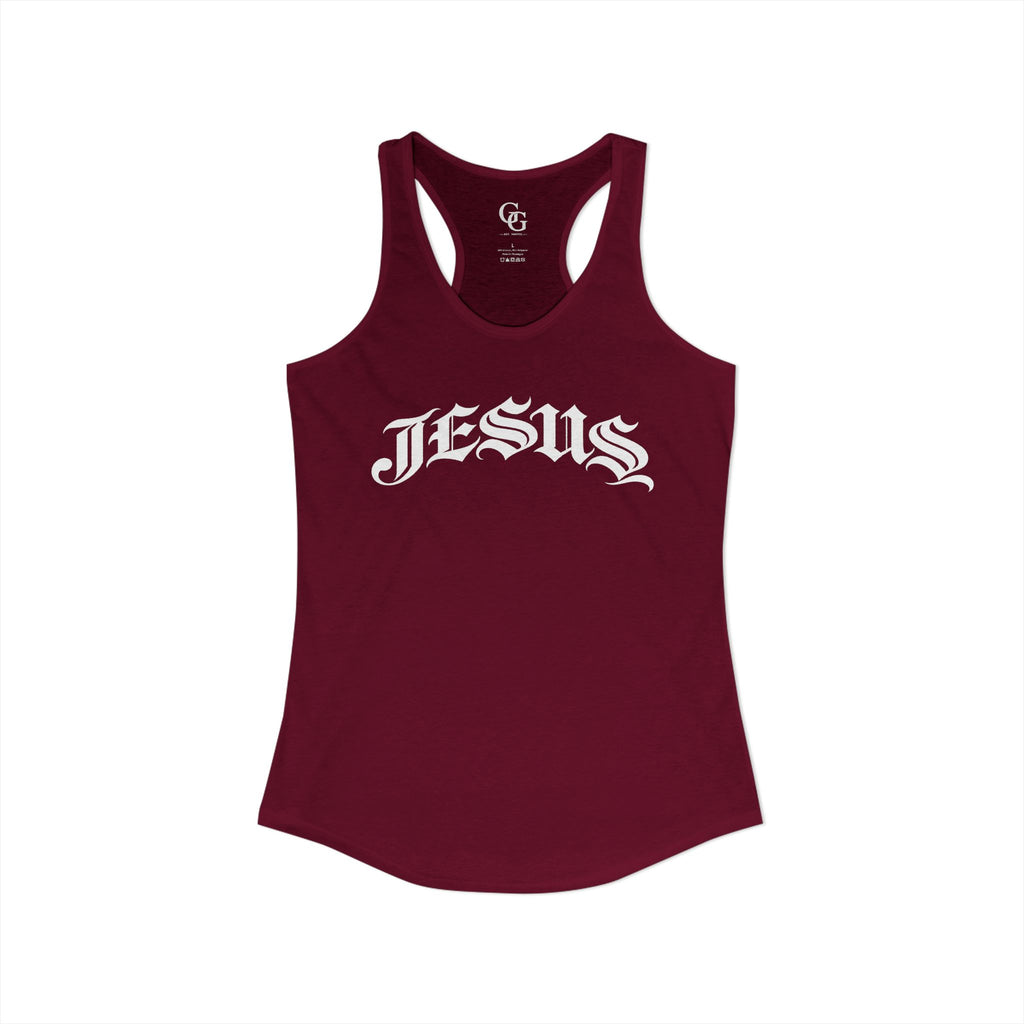 JESUS Women's Ideal Racerback Tank
