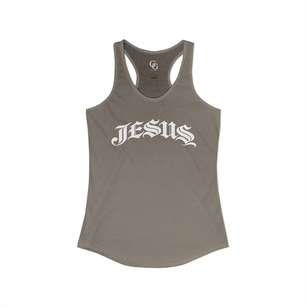 JESUS Women's Ideal Racerback Tank