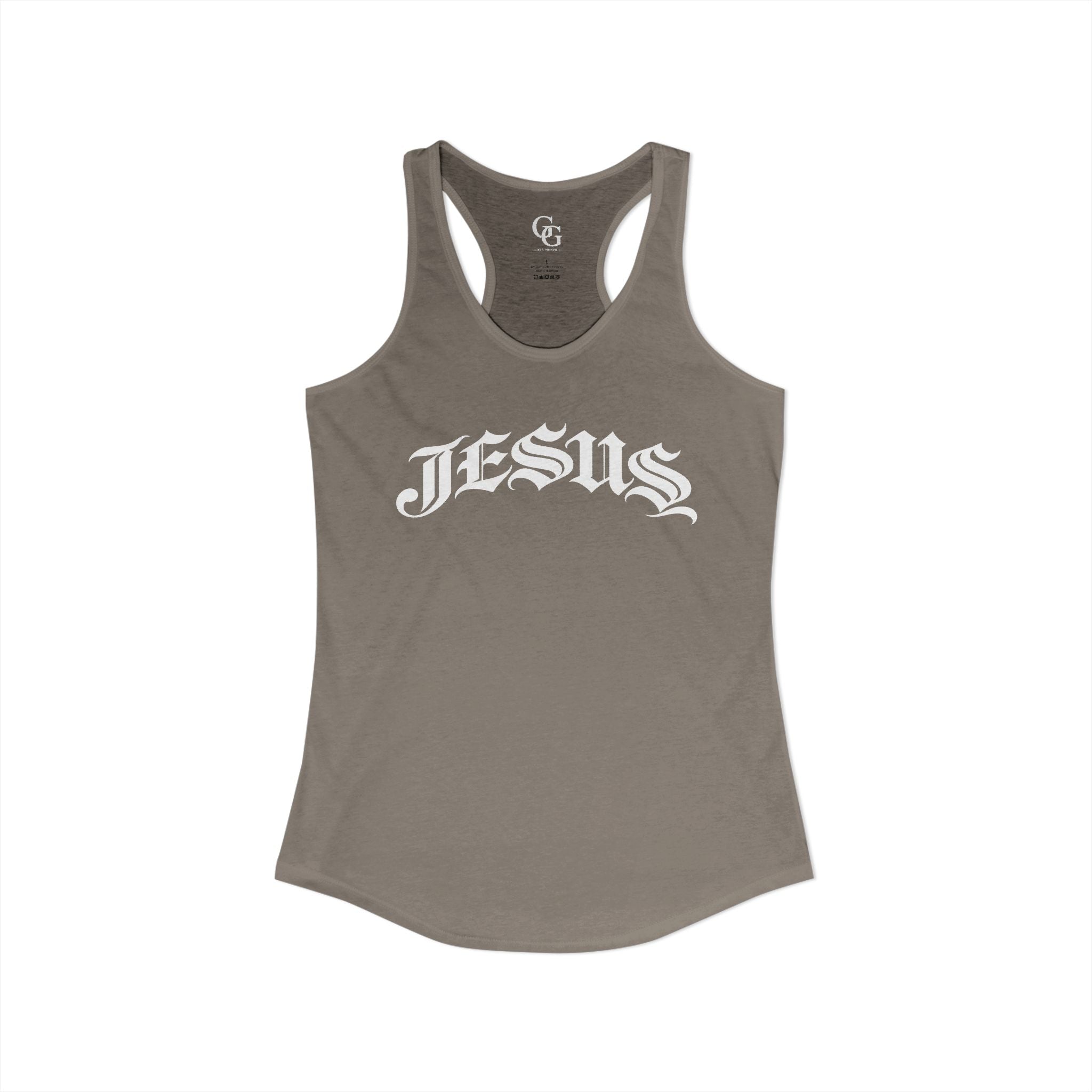 JESUS Women's Ideal Racerback Tank