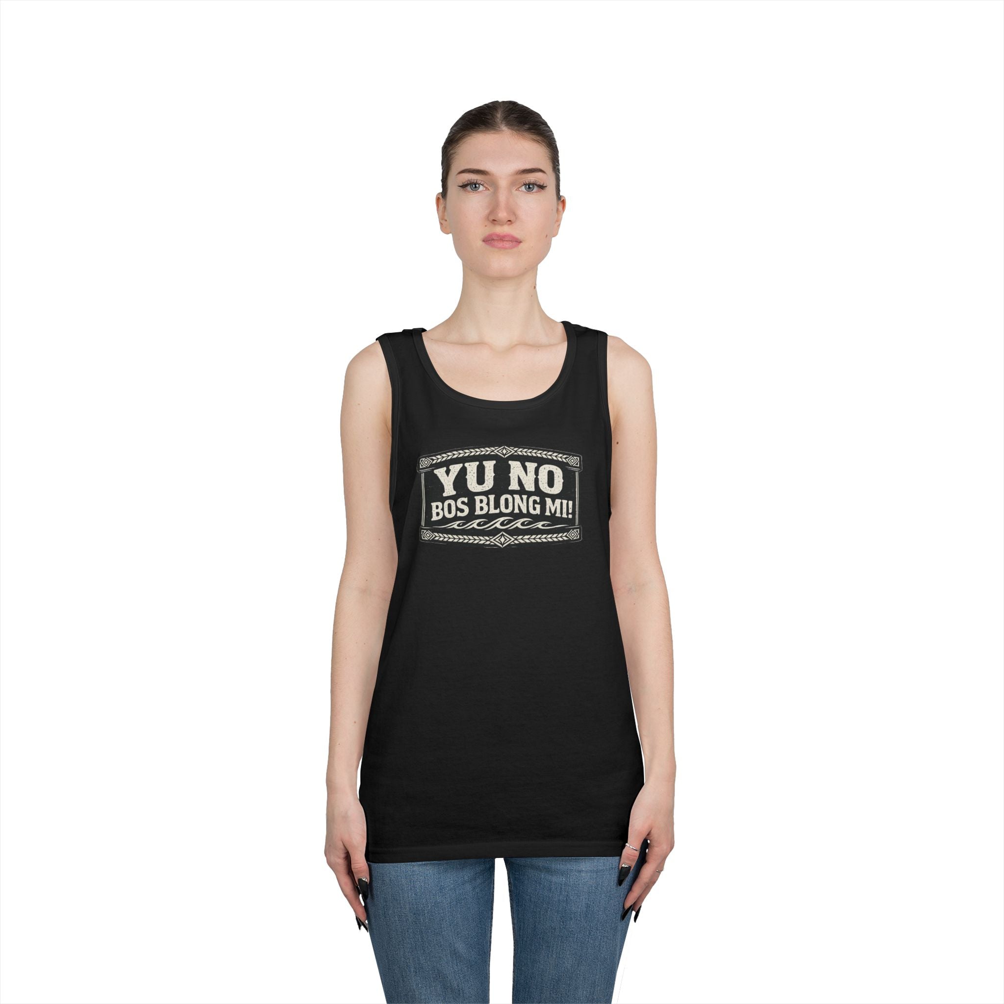 Yu No Bos Blong Mi Tank Top