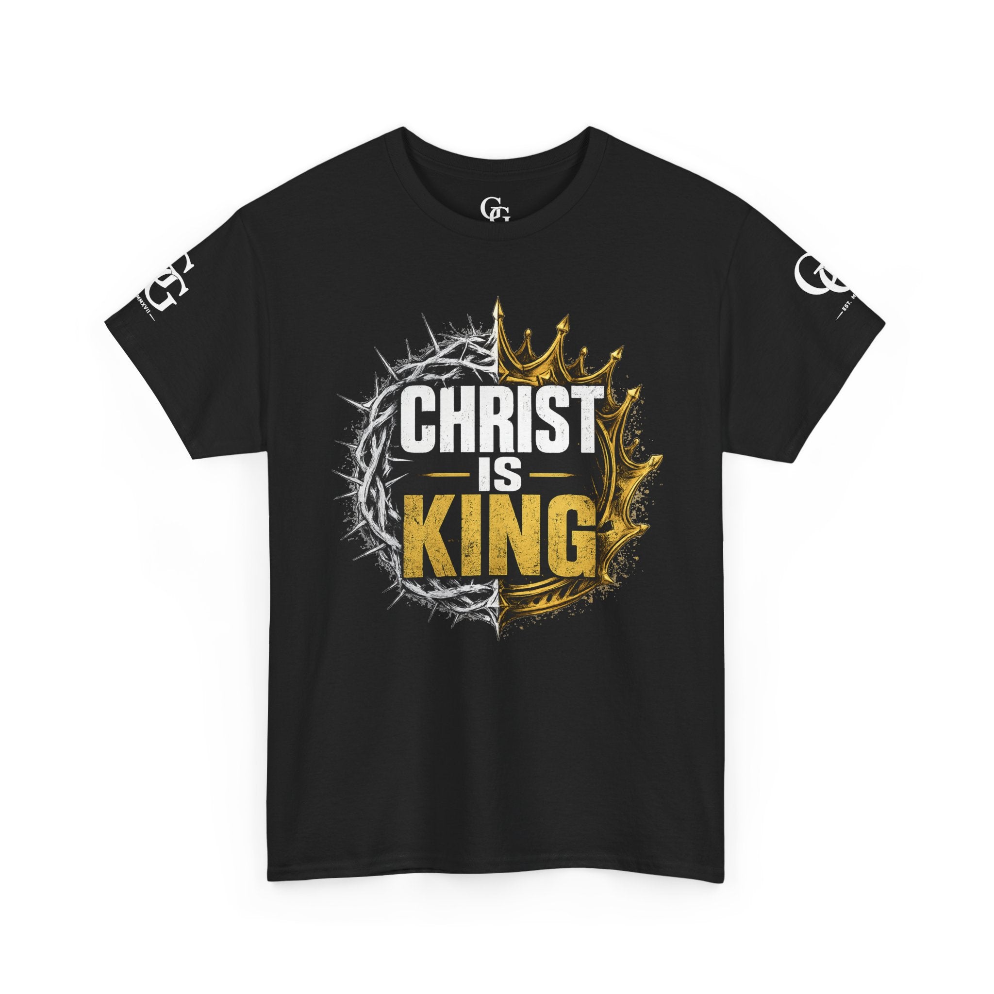 CHRIST IS KING – Christian Heavy Cotton T-Shirt