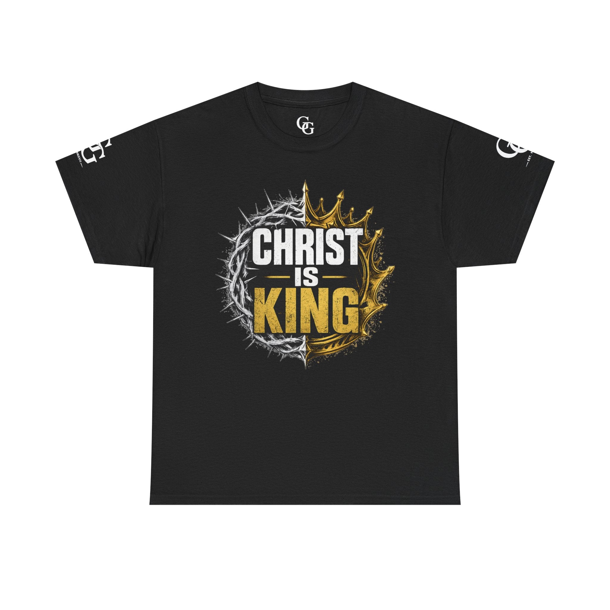 CHRIST IS KING – Christian Heavy Cotton T-Shirt