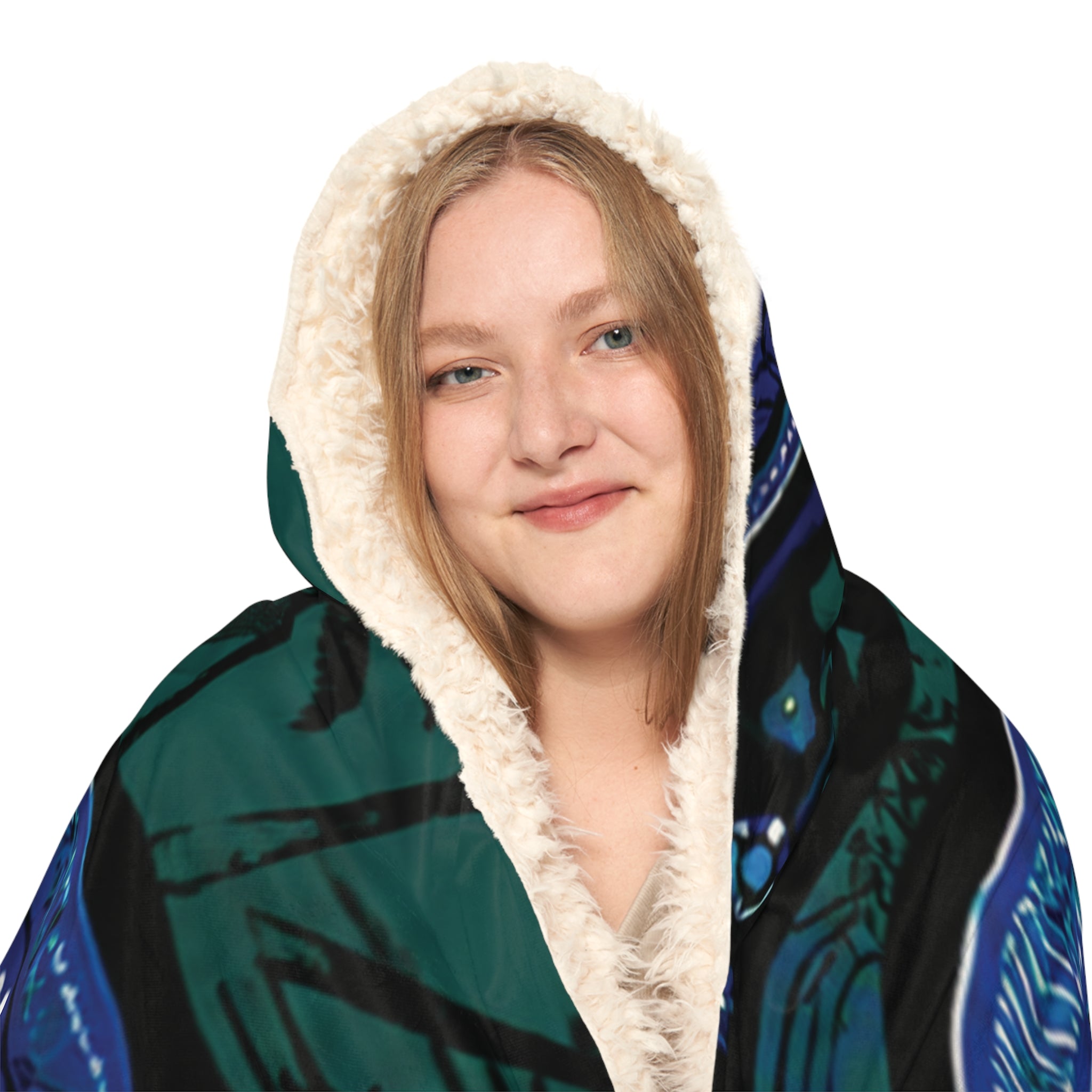 Salt Water Strong Hooded Snuggle Blanket