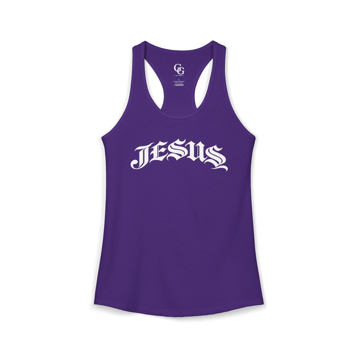 JESUS Women's Ideal Racerback Tank