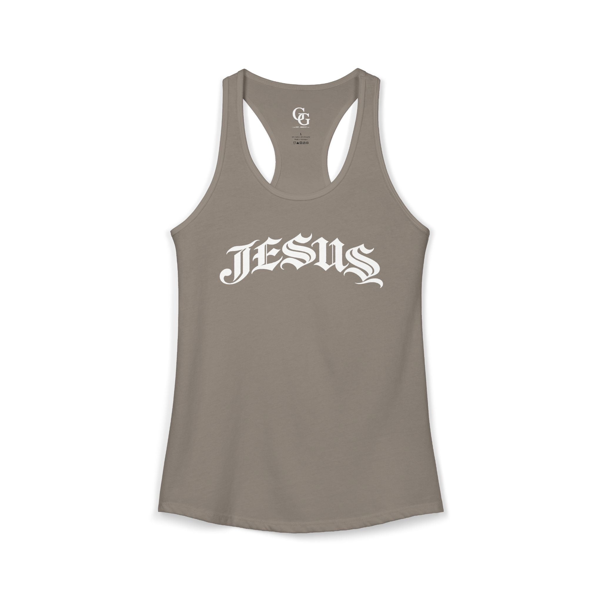 JESUS Women's Ideal Racerback Tank