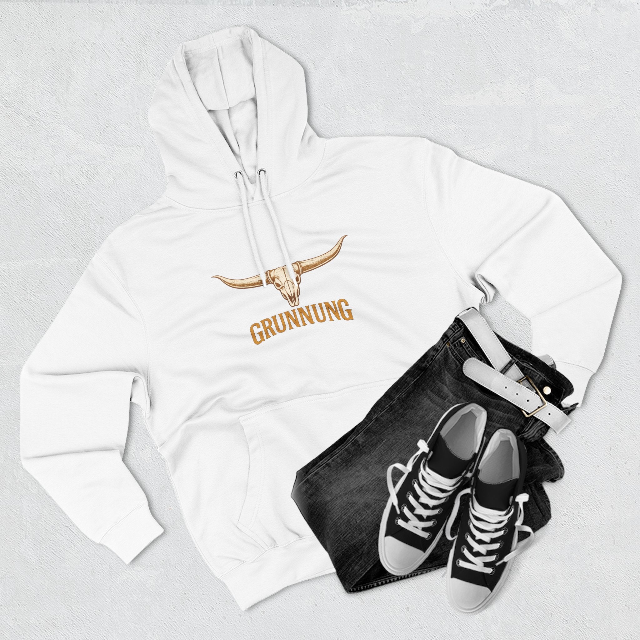 'Forged In The Red Dirt'  Premium Heavyweight Hoodie