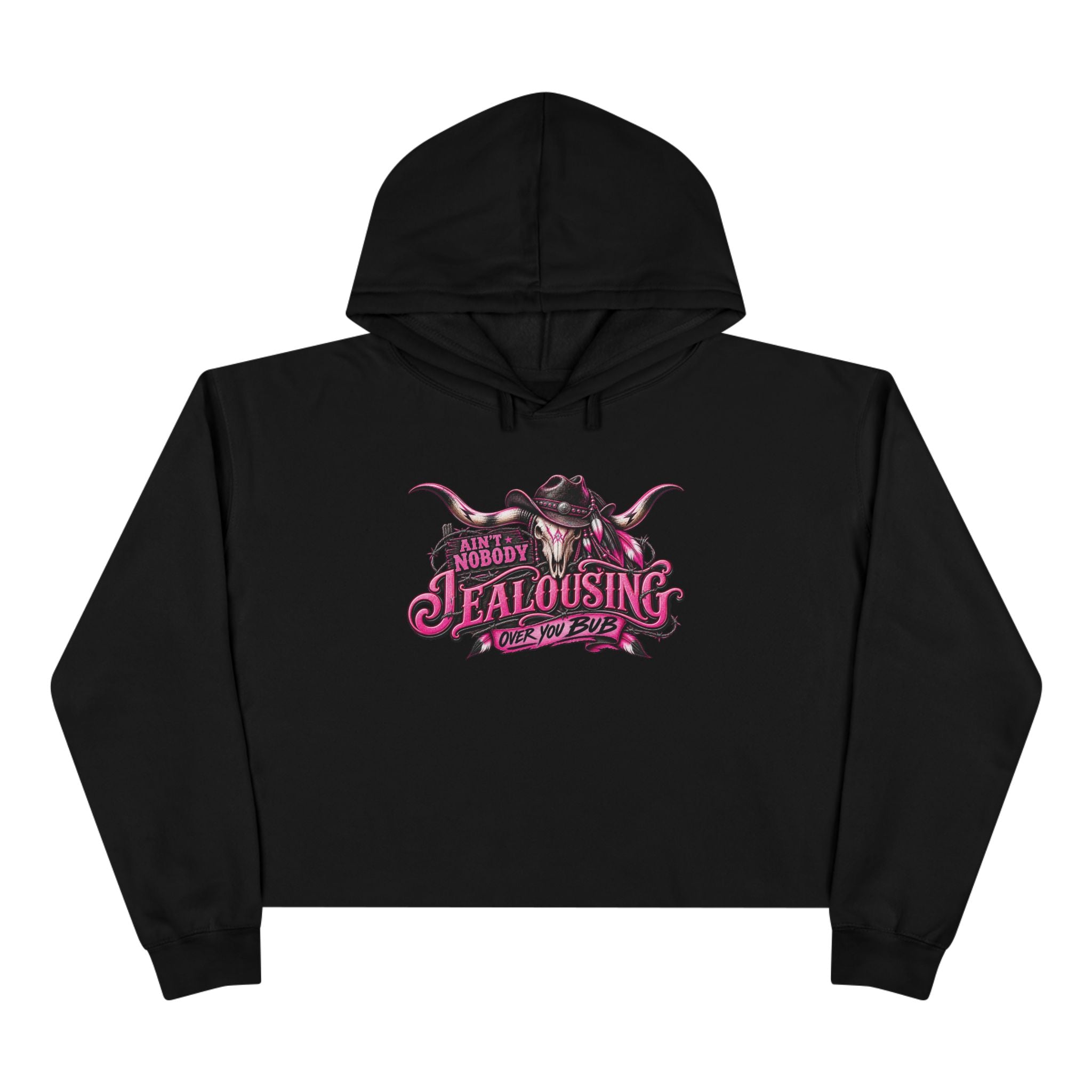 Jealousing Crop Hoodie