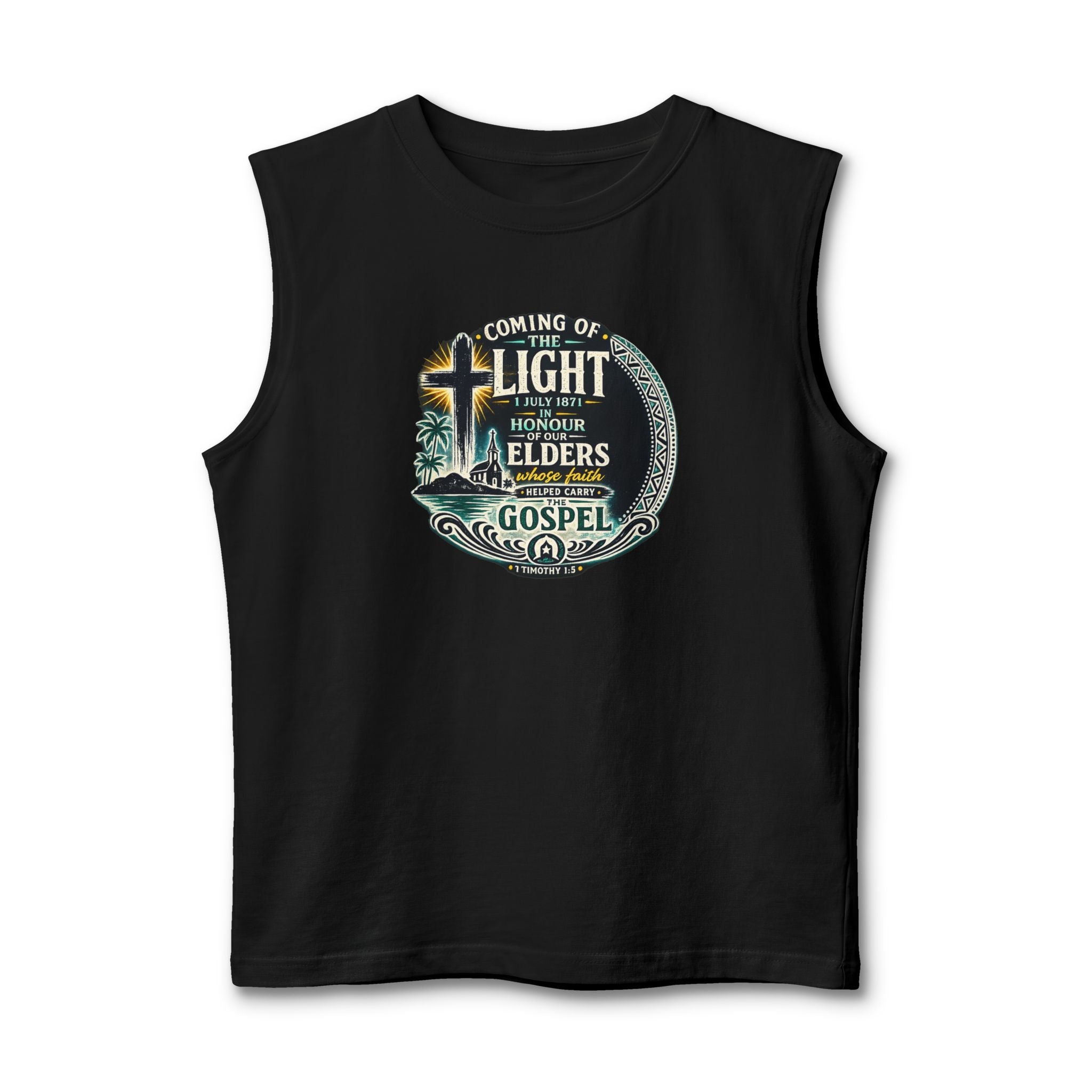 'Coming Of The Light 1871 'Unisex Jersey Muscle Tank