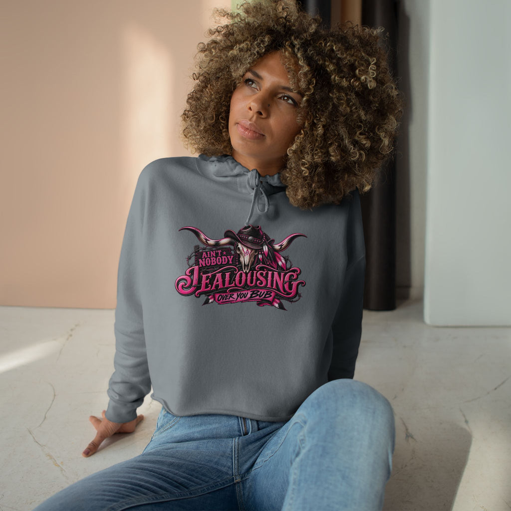 Jealousing Crop Hoodie