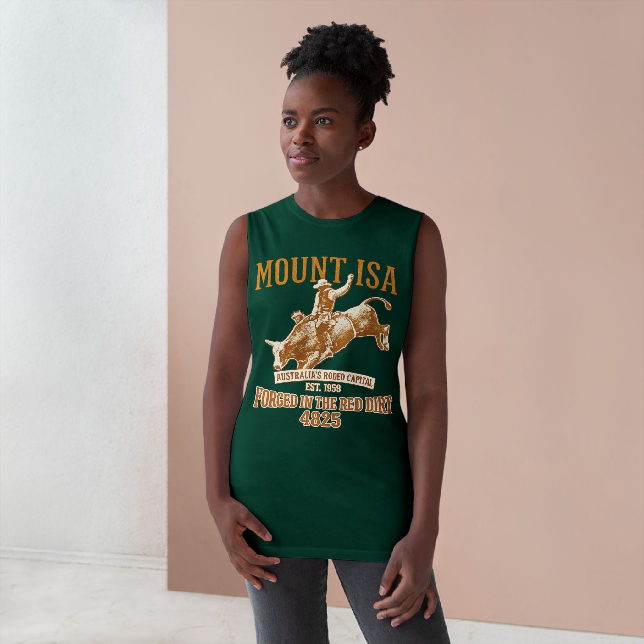 FORGED IN THE RED DUST Unisex Tank