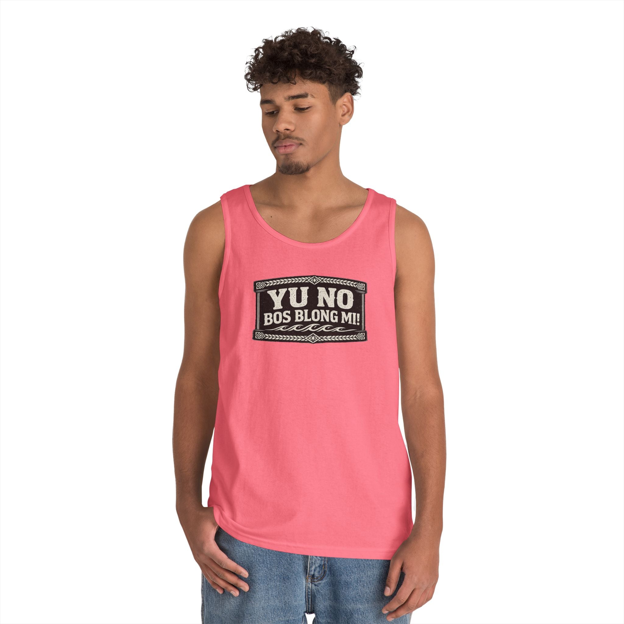 Yu No Bos Blong Mi Tank Top