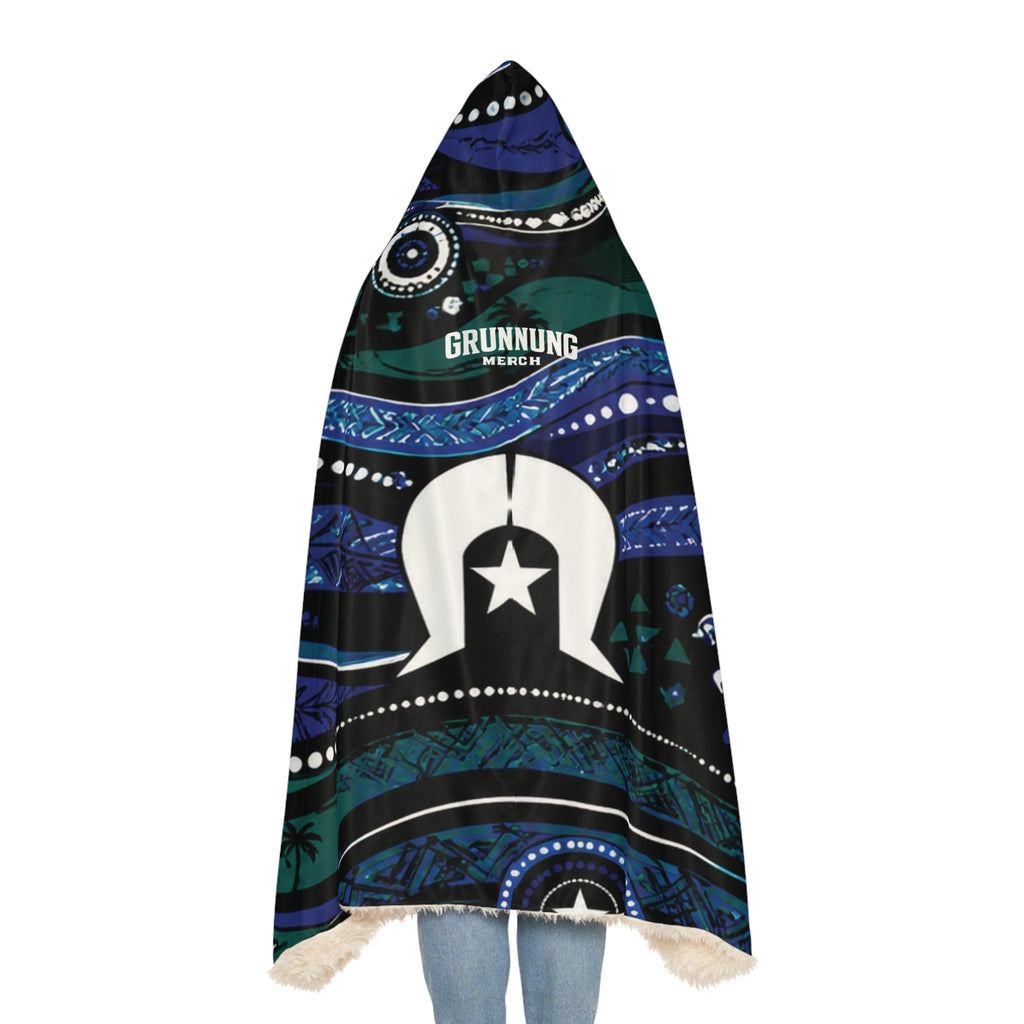 Salt Water Strong Hooded Snuggle Blanket