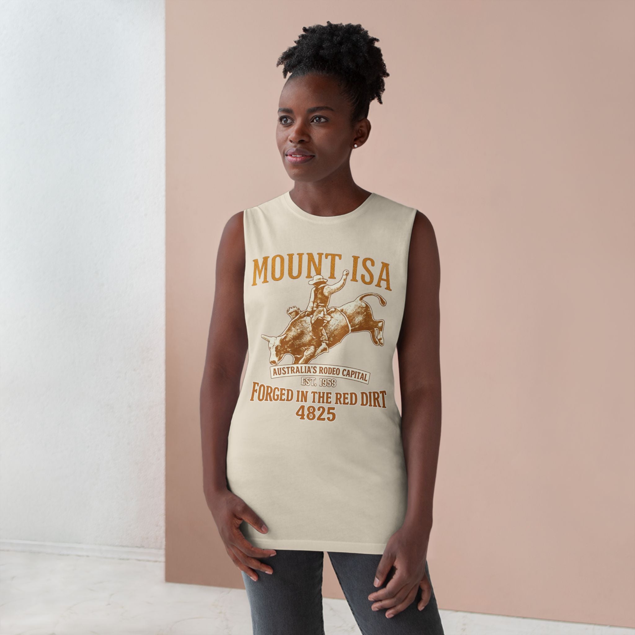 FORGED IN THE RED DUST Unisex Tank