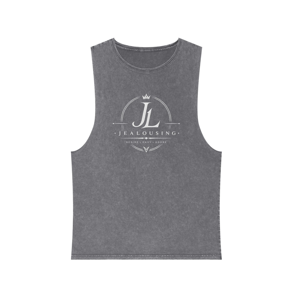 Unisex Jealousing Stonewash Singlet