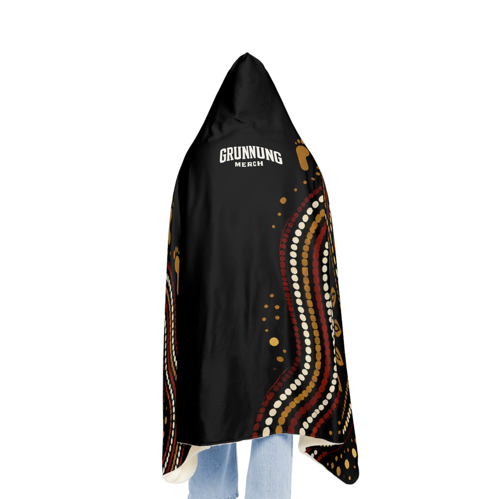 GRUNNUNG WALKABOUT SERIES - Hooded Snuggle Blanket