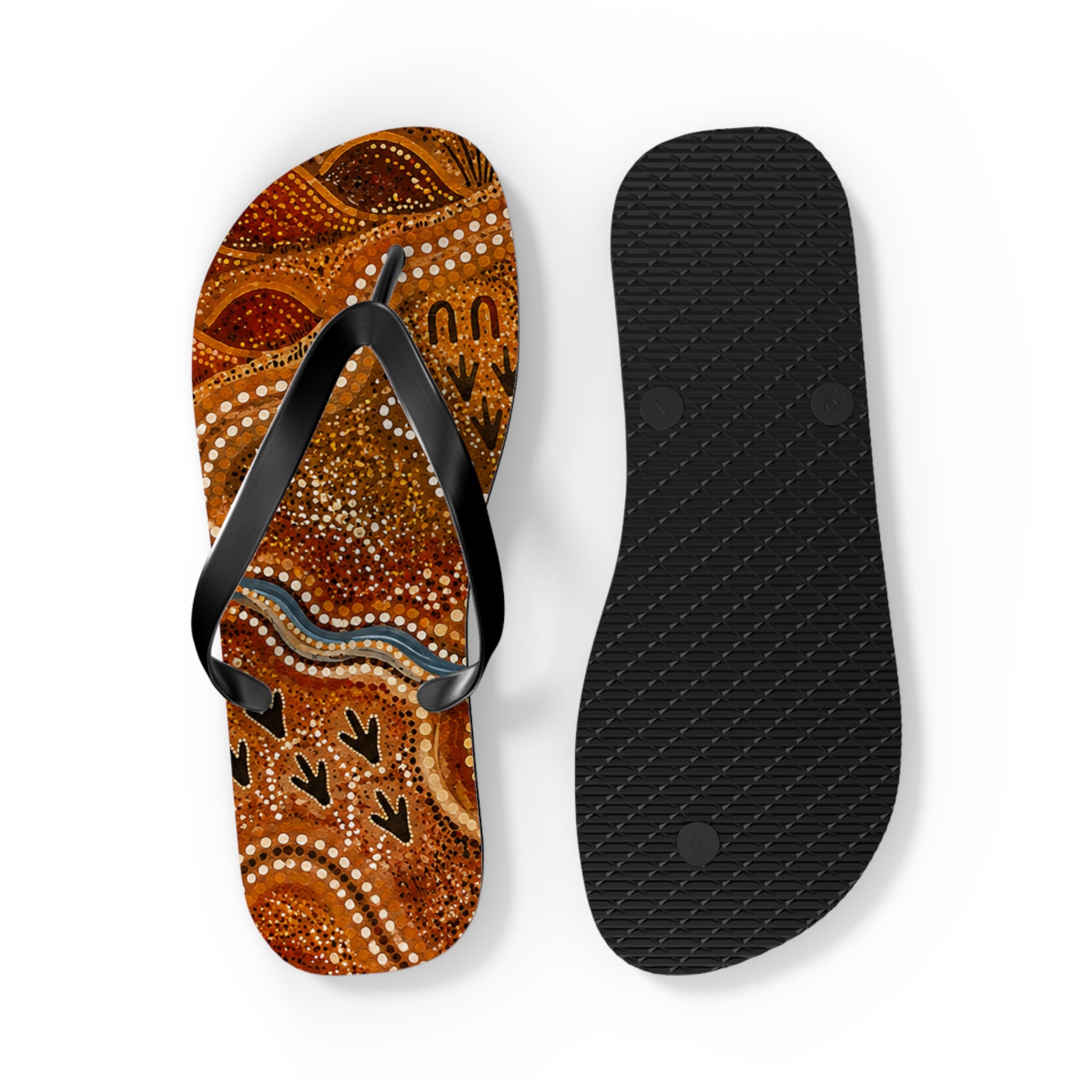 Walking On Country Flip Flops
