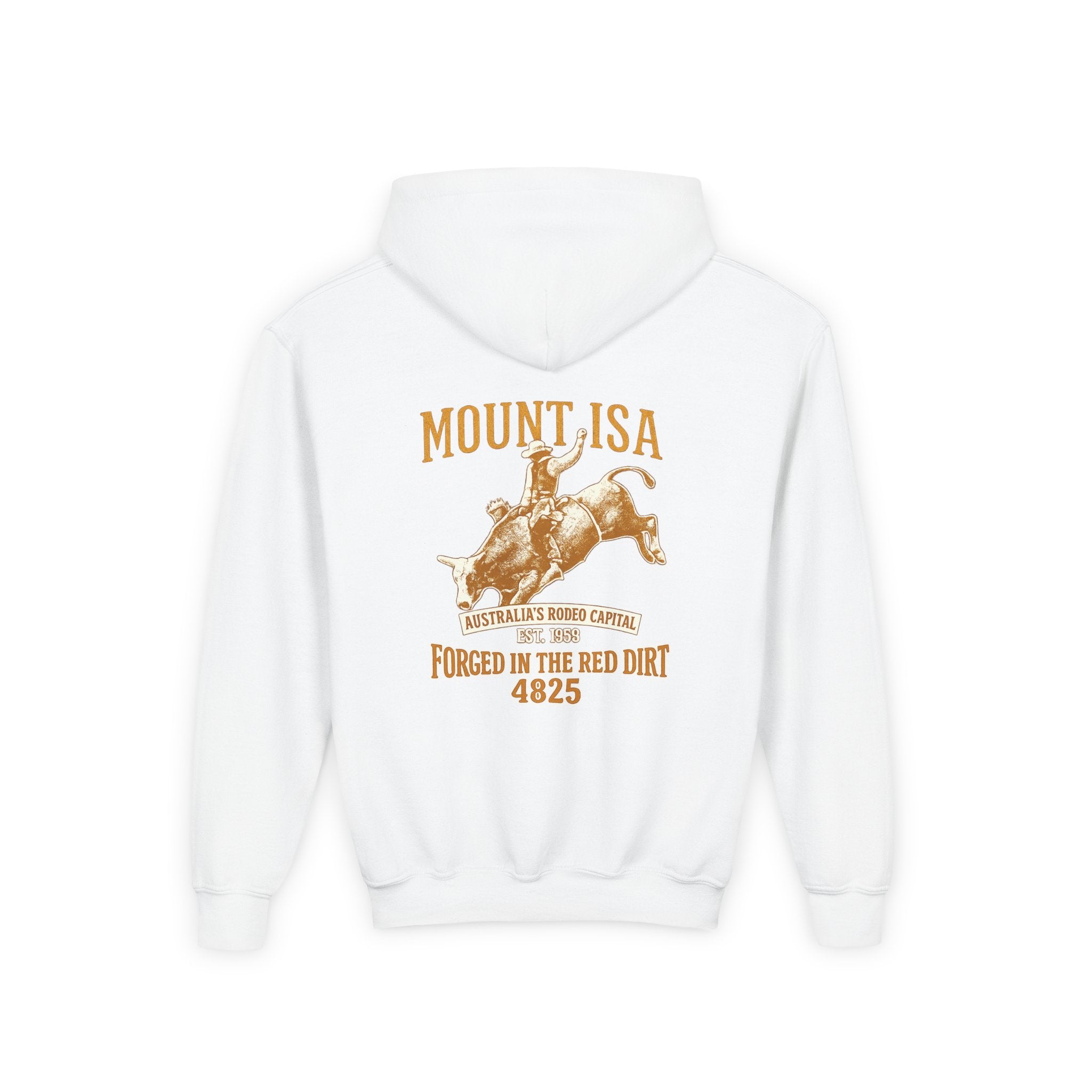 FORGED IN THE RED DIRT - YOUTH HOODIE