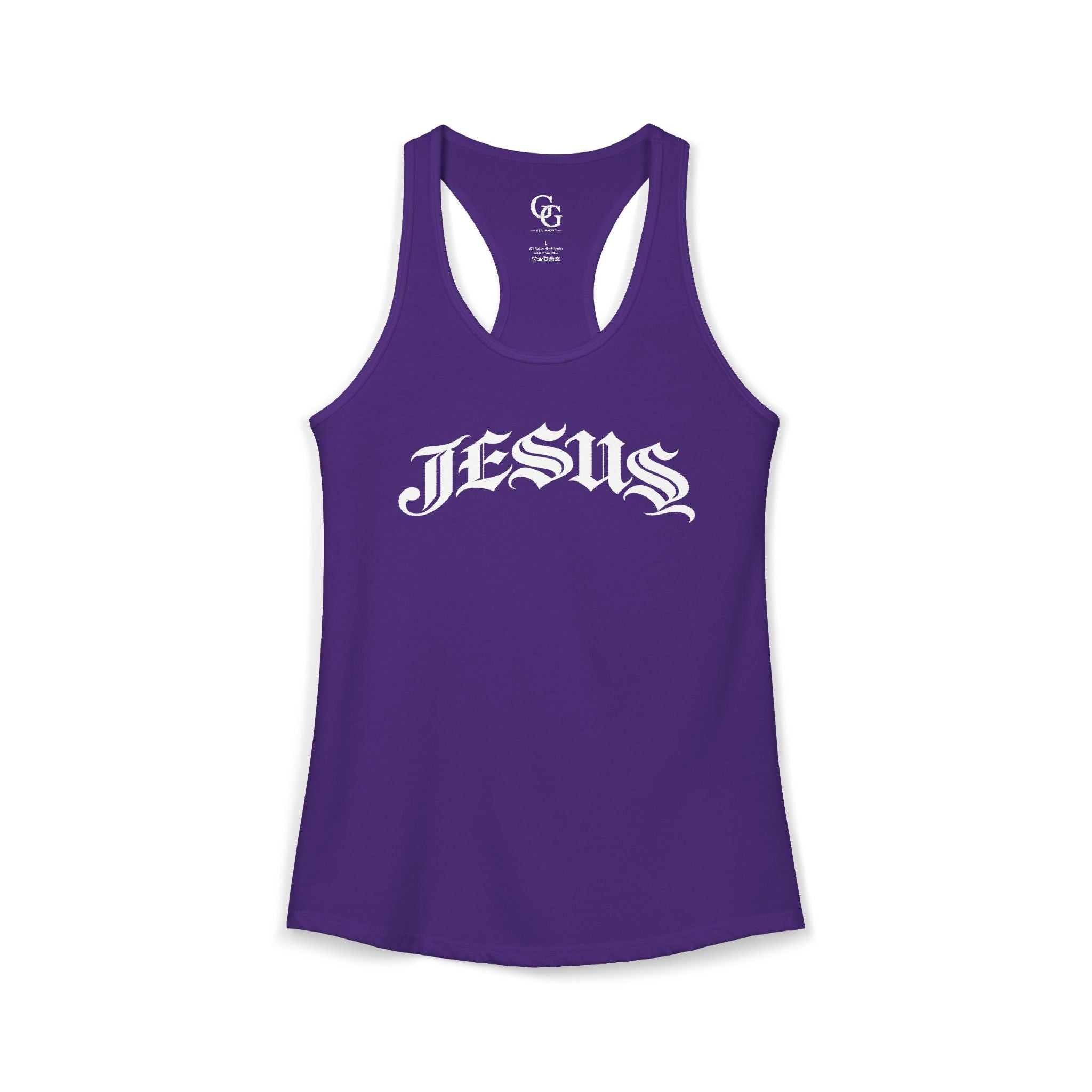 JESUS Women's Ideal Racerback Tank