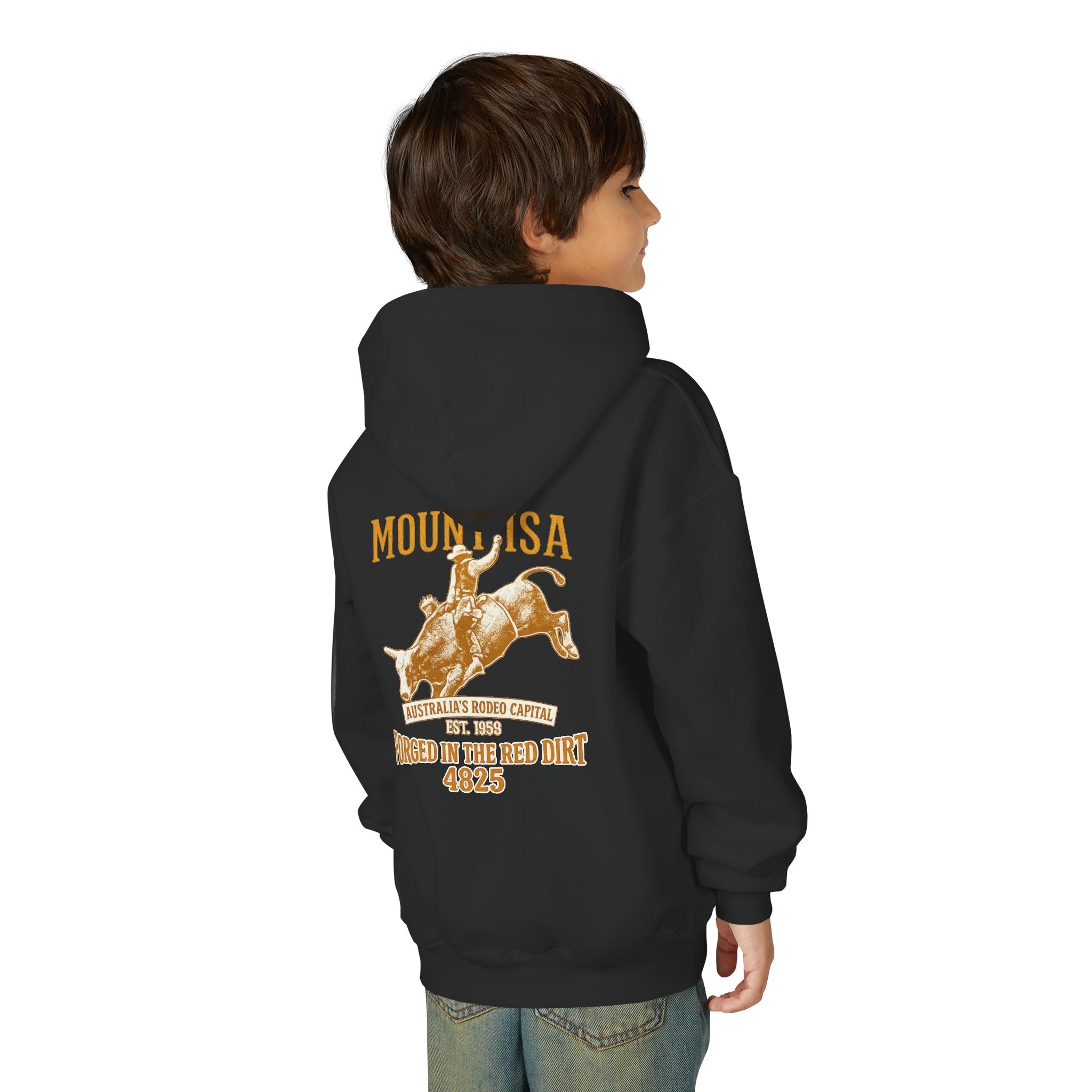 FORGED IN THE RED DIRT - YOUTH HOODIE