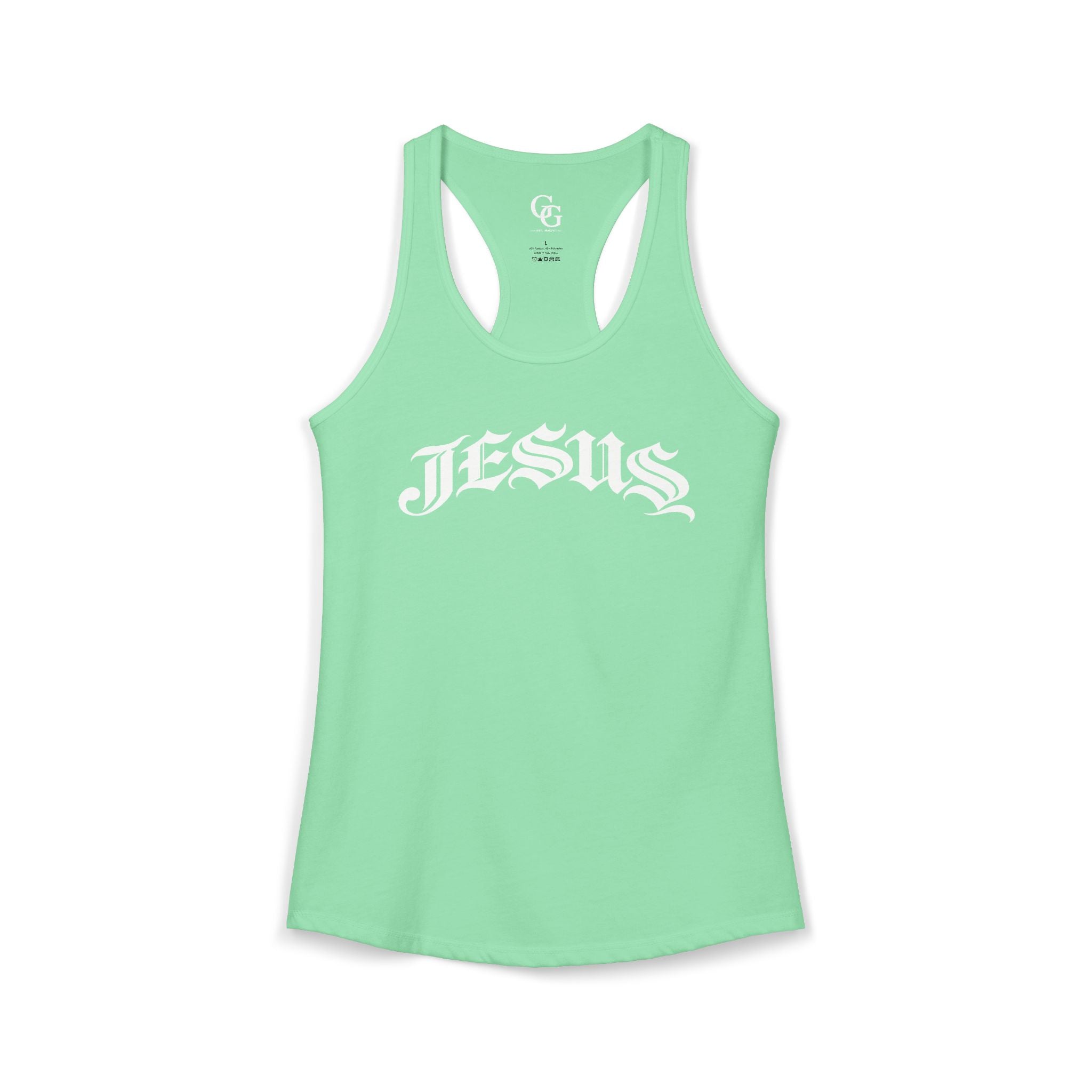 JESUS Women's Ideal Racerback Tank