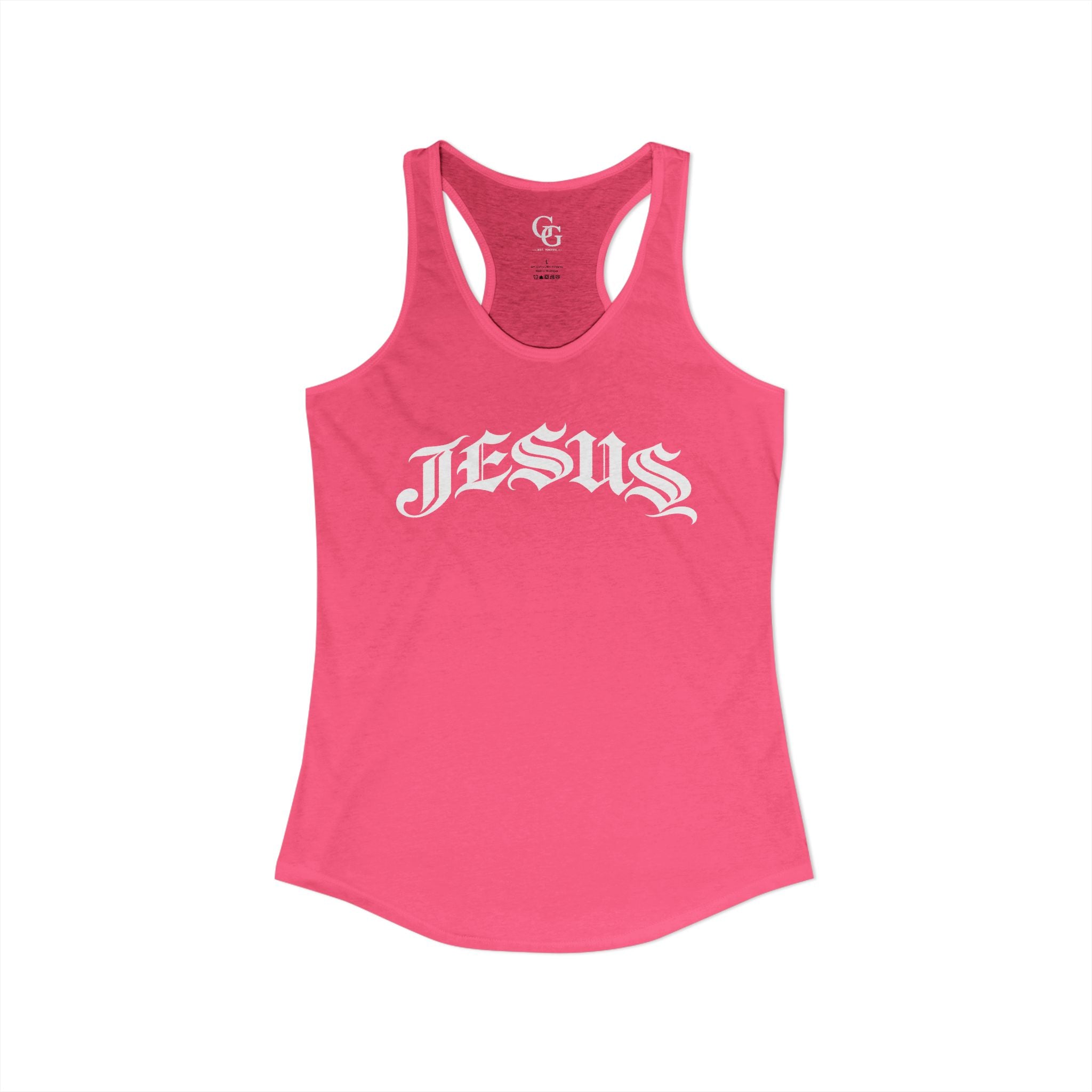 JESUS Women's Ideal Racerback Tank