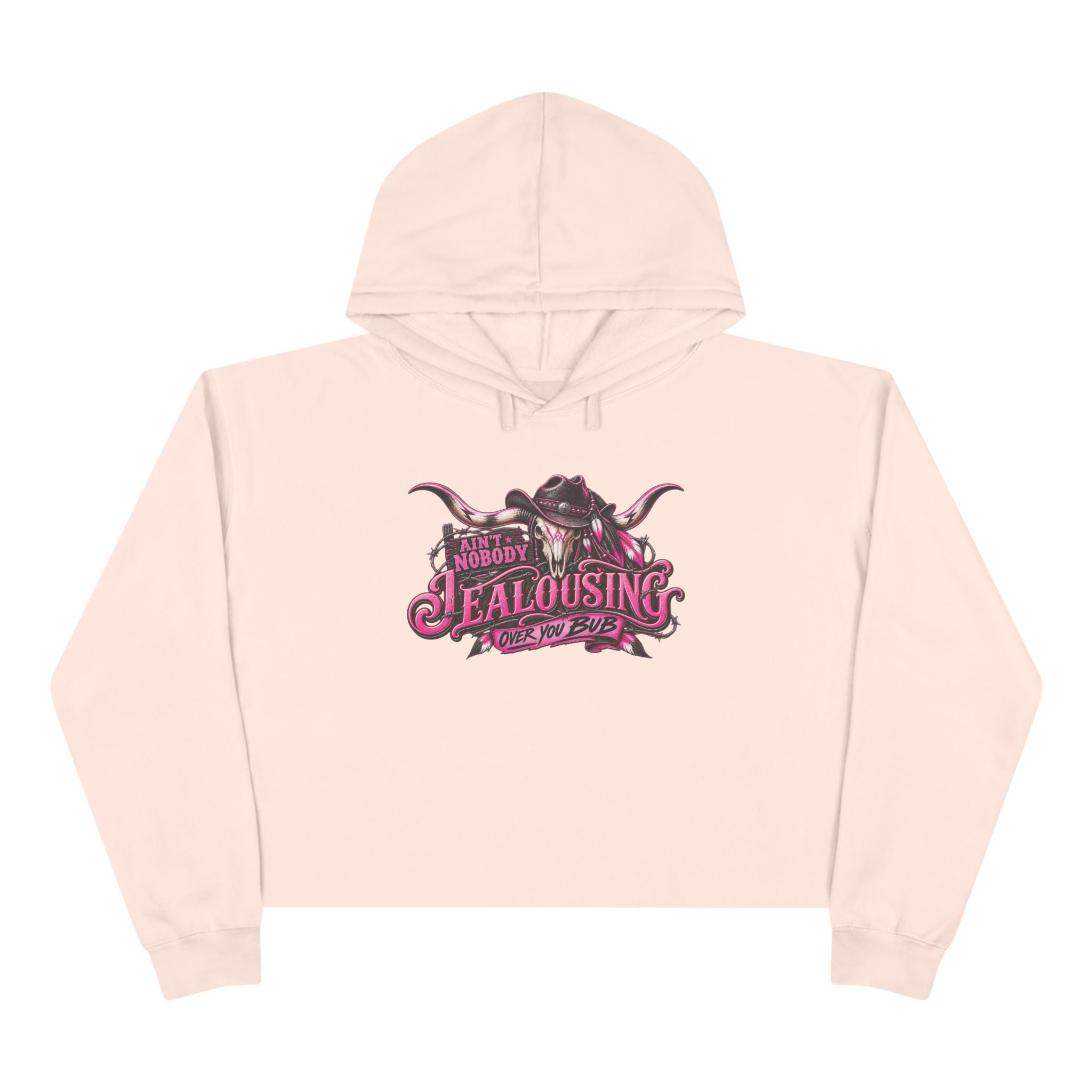 Jealousing Crop Hoodie