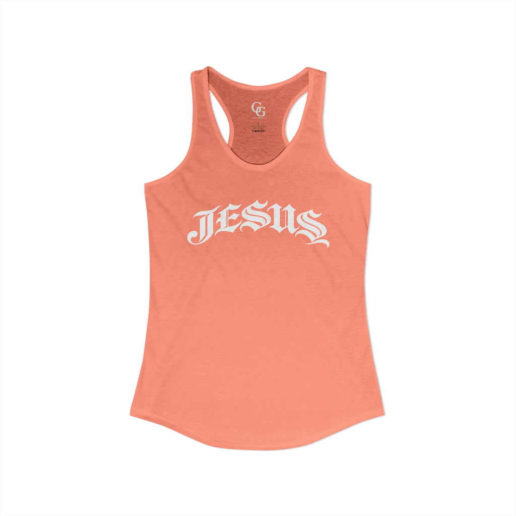 JESUS Women's Ideal Racerback Tank