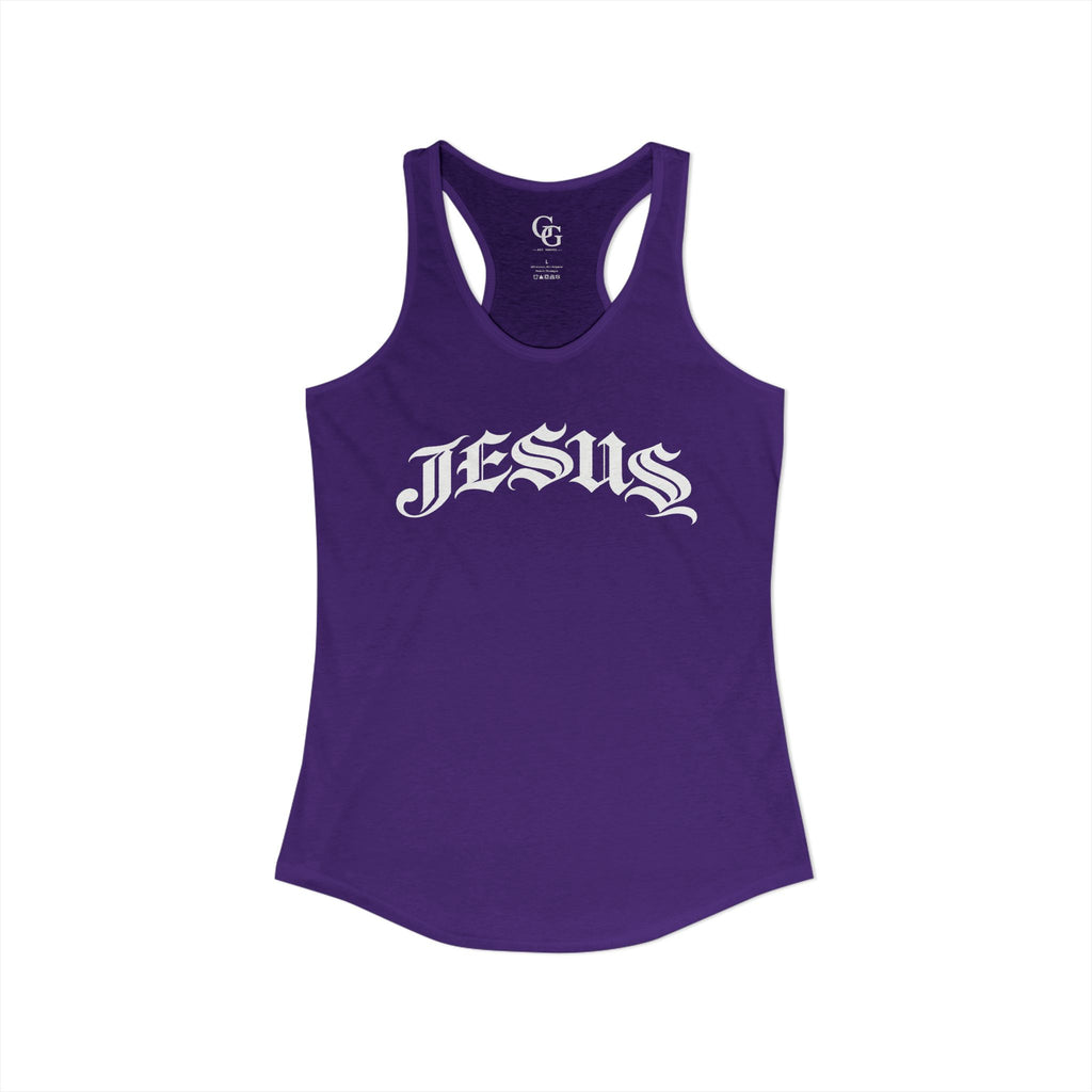 JESUS Women's Ideal Racerback Tank