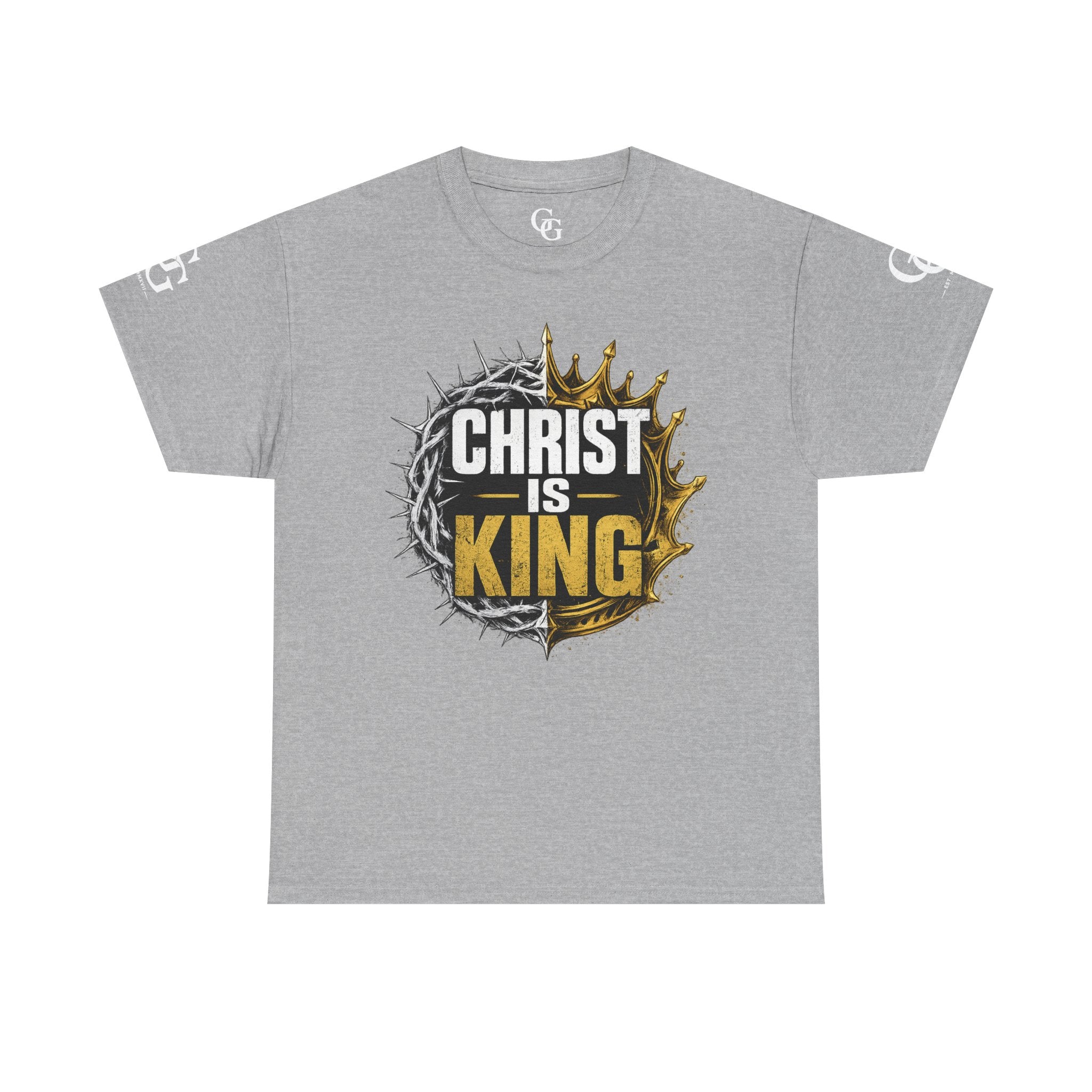 CHRIST IS KING – Christian Heavy Cotton T-Shirt
