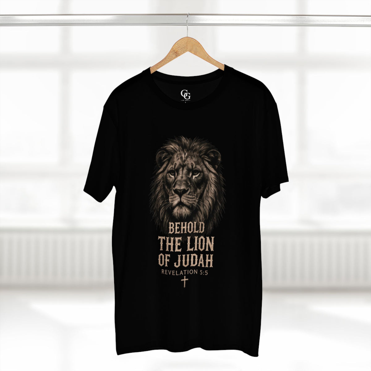 Lion of Judah T-Shirt – "Behold the Lion of Judah" Christian Tee (Revelation 5:5)