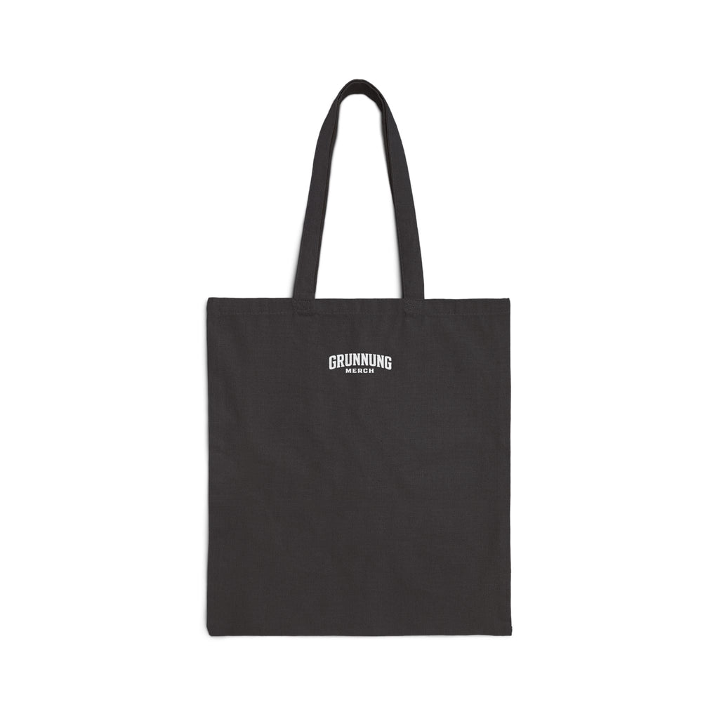 Canvas Tote Bag — “He Sent His Word and He Healed Them” Christian Scripture Grocery Tote