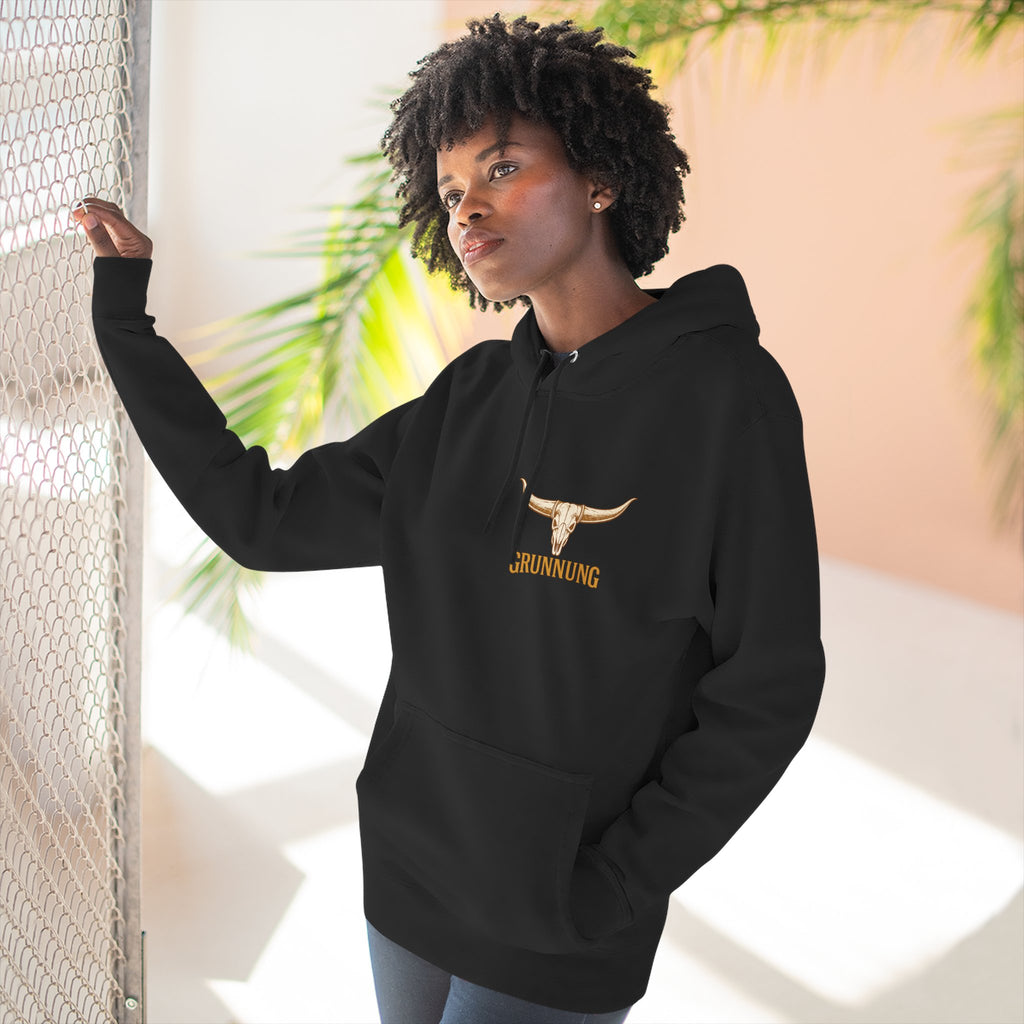 'Forged In The Red Dirt'  Premium Unisex Heavyweight Hoodie