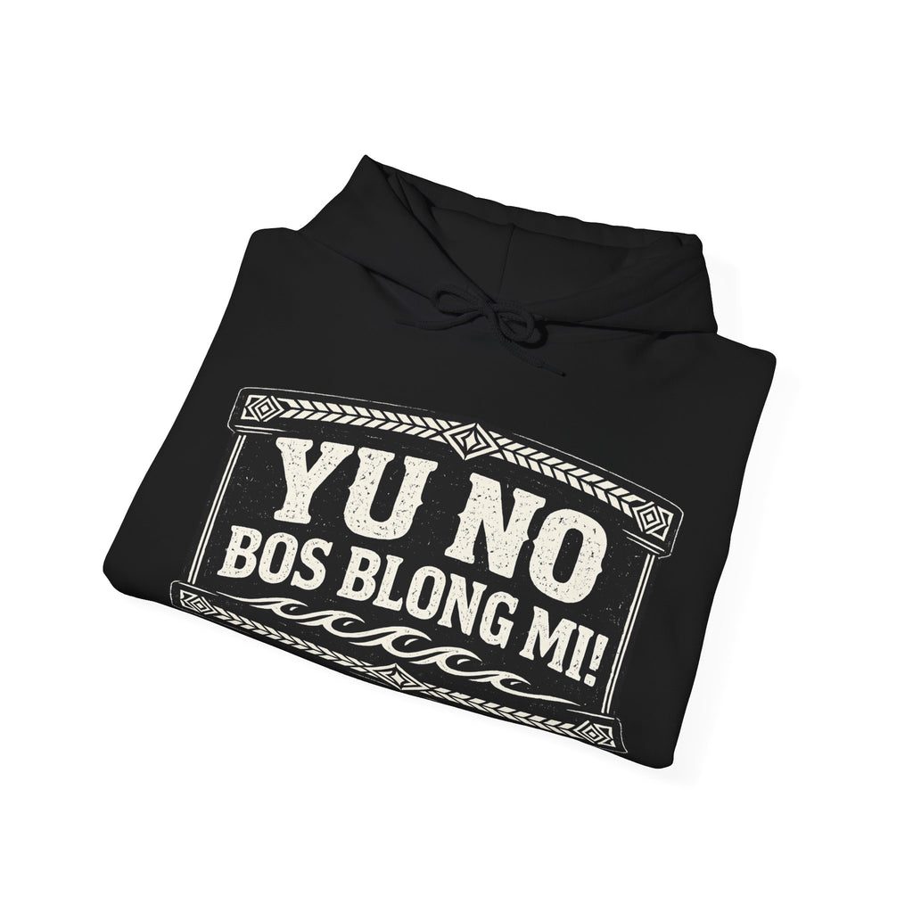 Yu No Bos Long Mi Hoodie