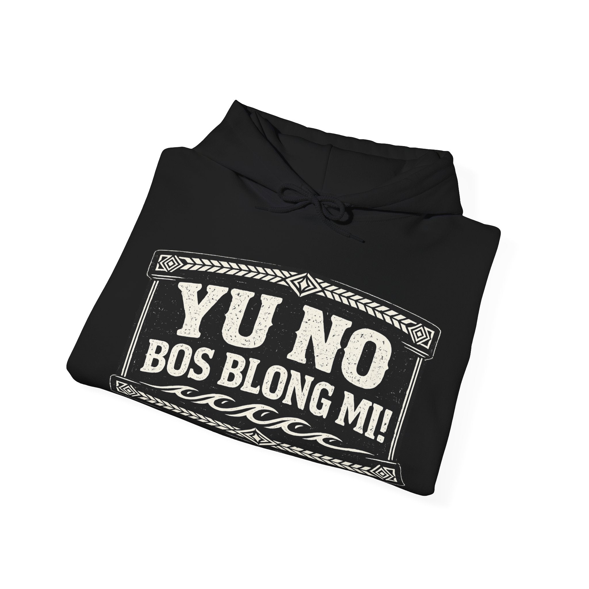 Yu No Bos Long Mi Hoodie