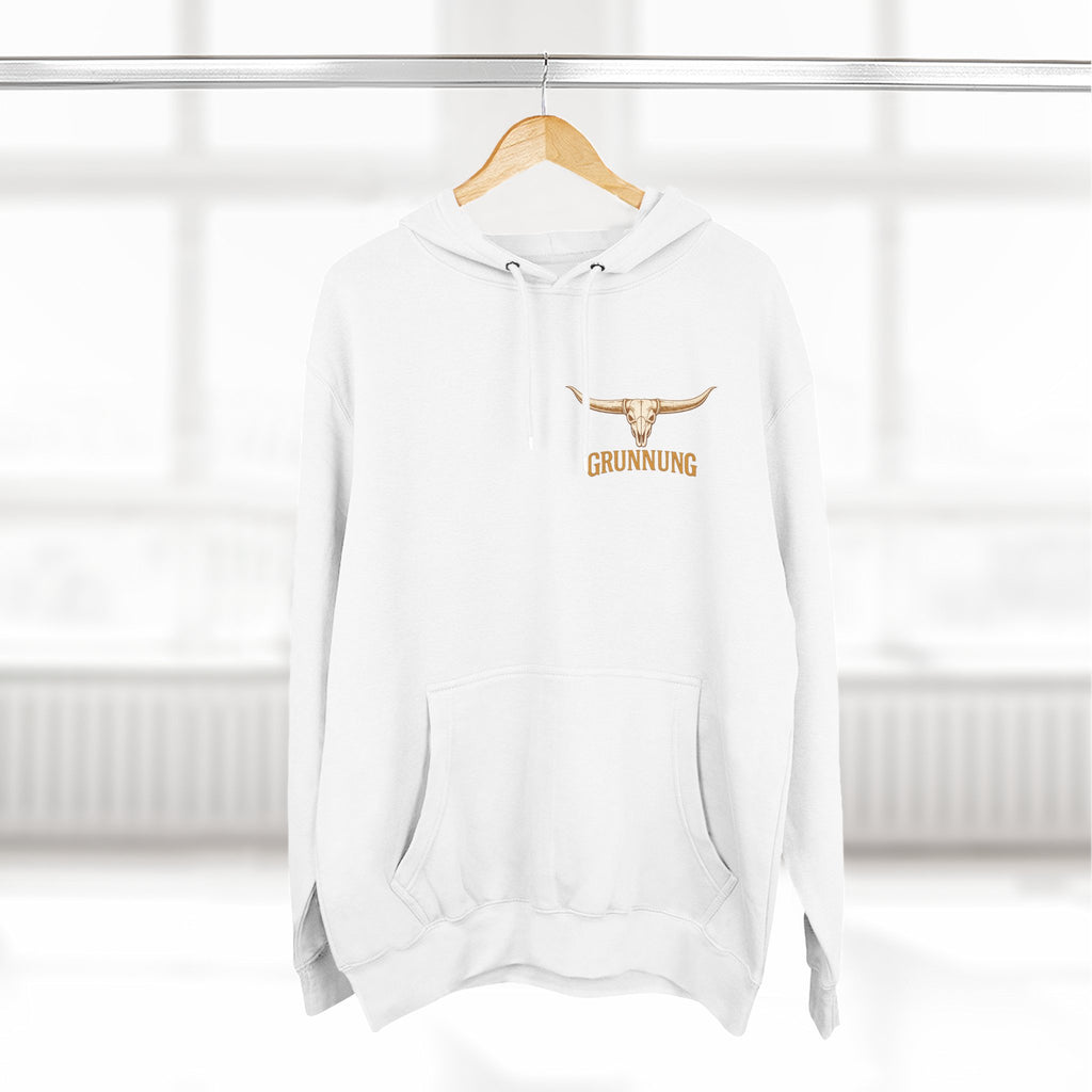 'Forged In The Red Dirt'  Premium Unisex Heavyweight Hoodie