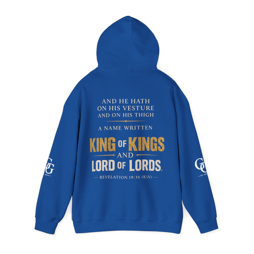 Christian 'Christ Is King' Hoodie — King of Kings Scripture Sweatshirt