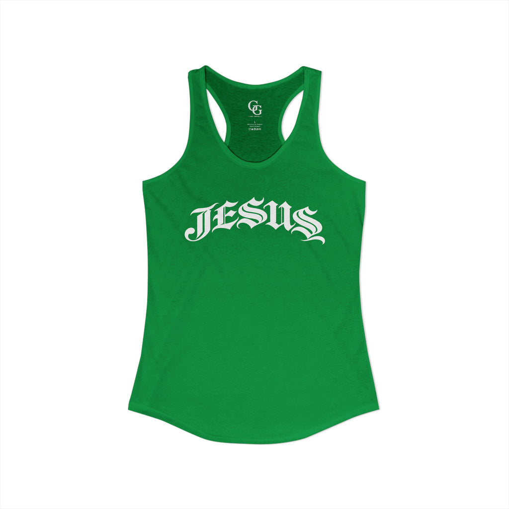 JESUS Women's Ideal Racerback Tank