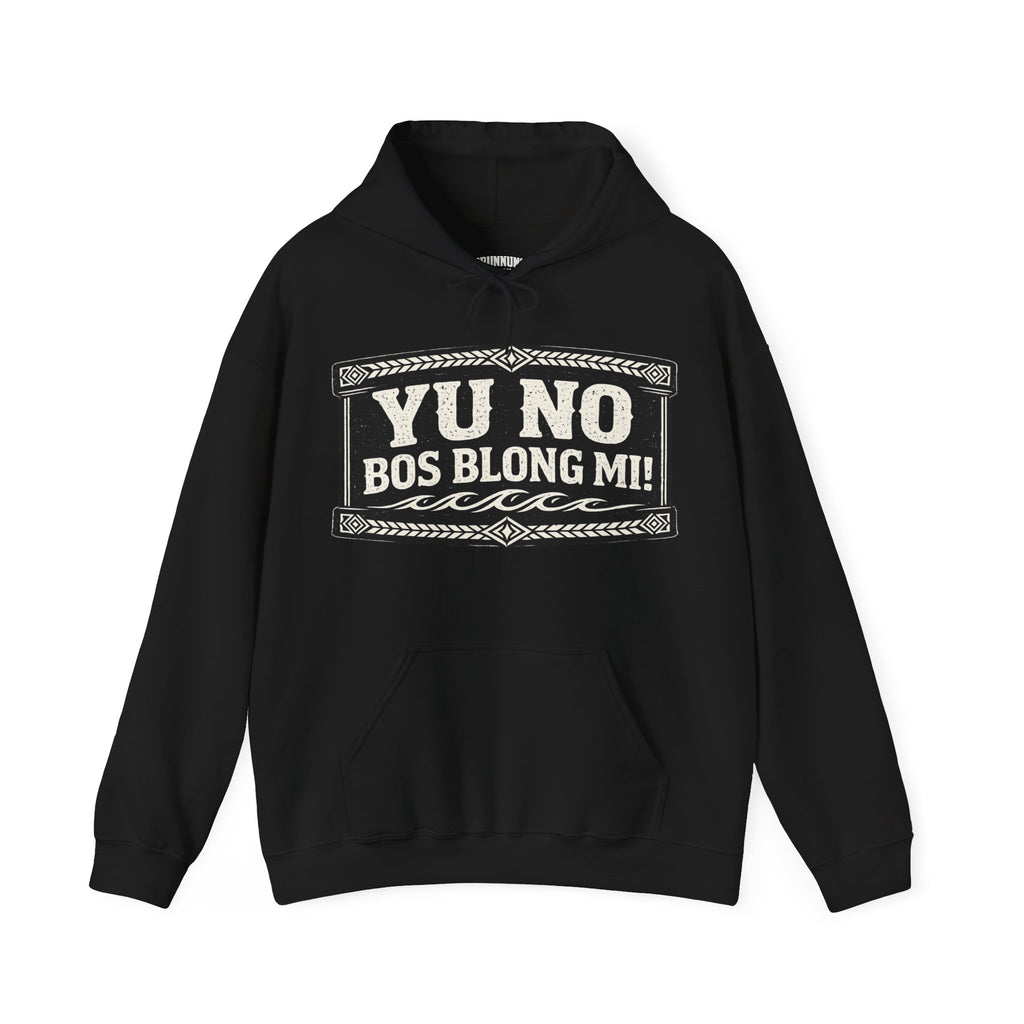 Yu No Bos Long Mi Hoodie