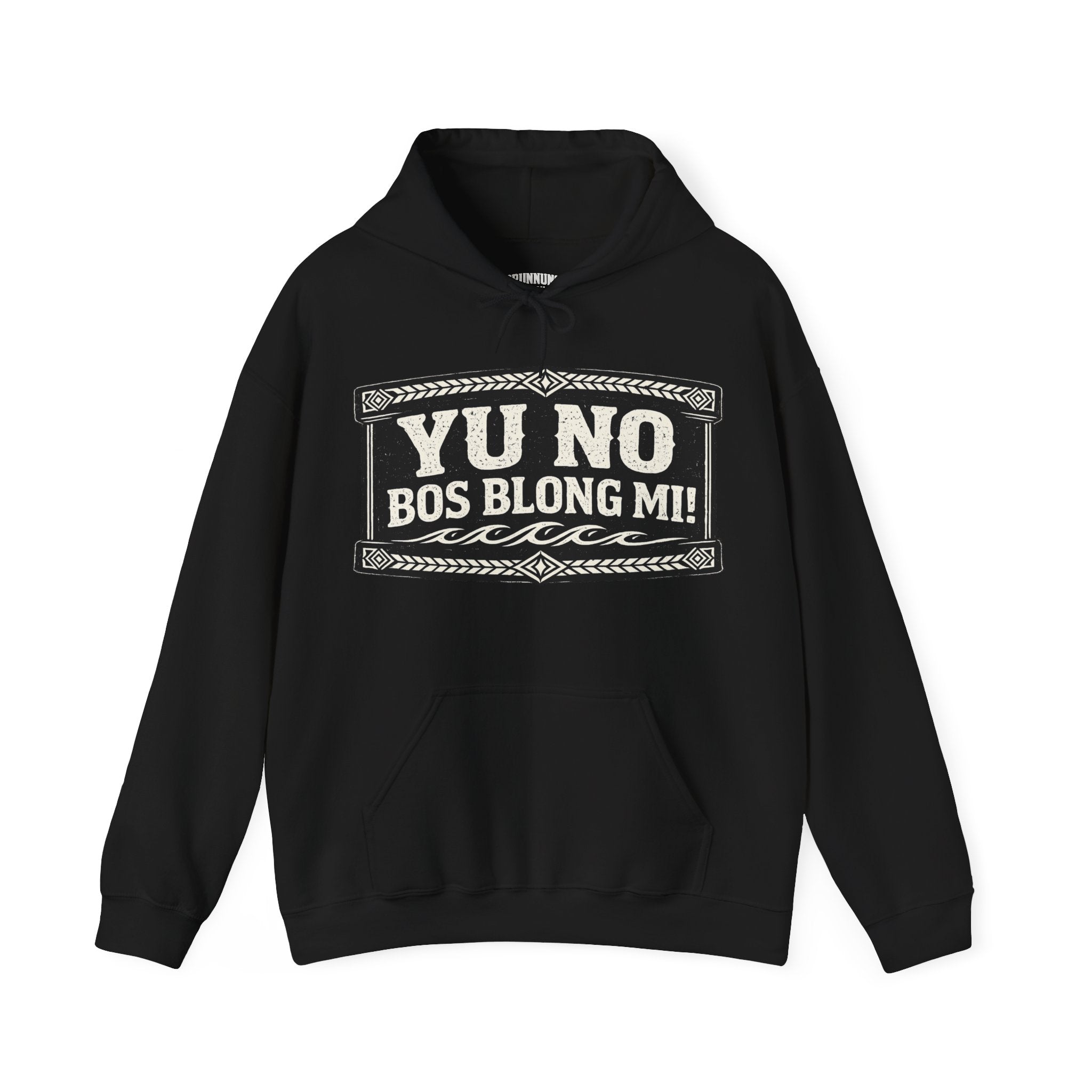 Yu No Bos Long Mi Hoodie