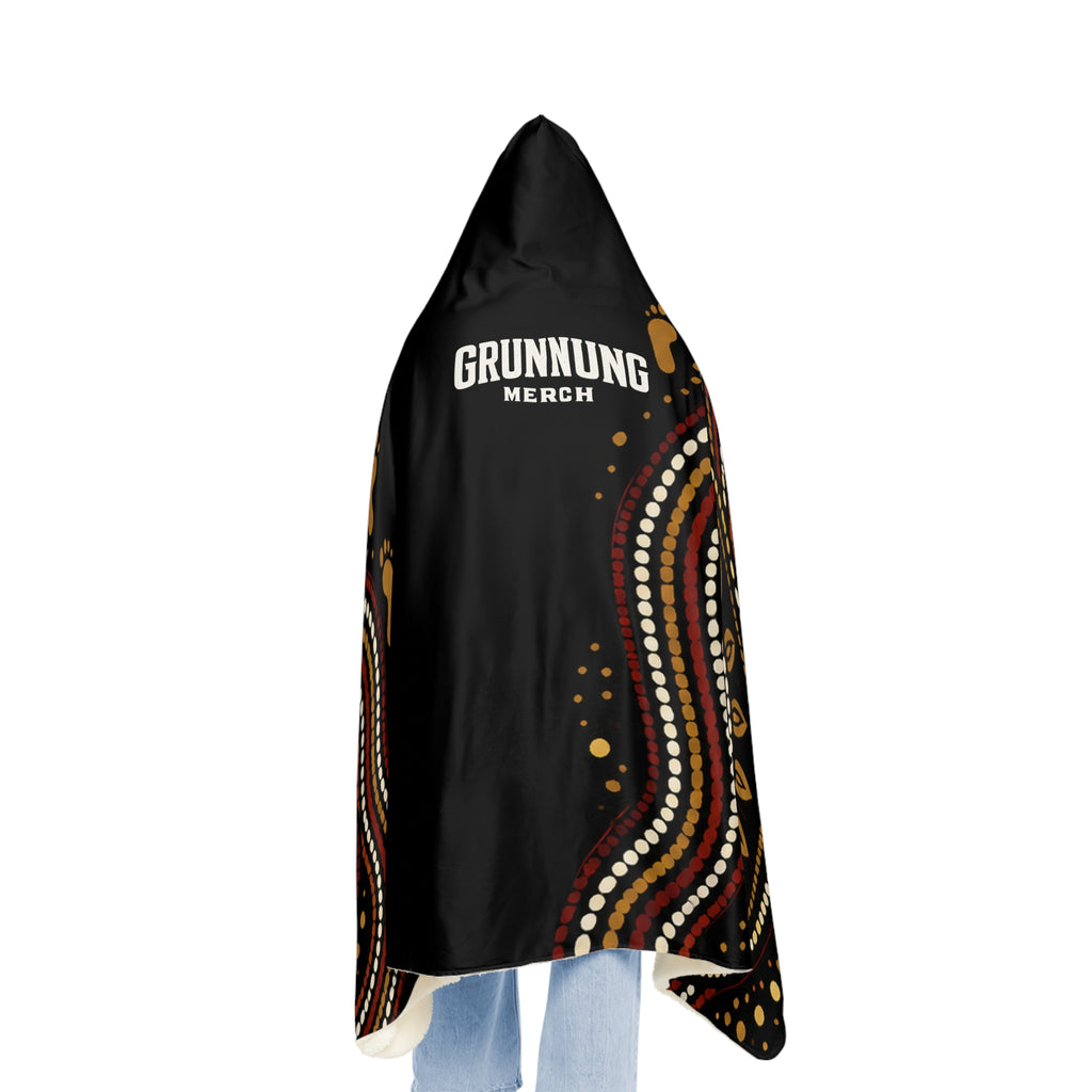 GRUNNUNG WALKABOUT SERIES - Hooded Snuggle Blanket
