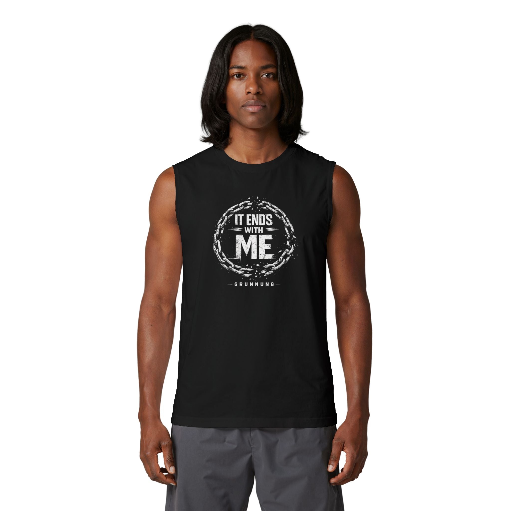 'It Ends With Me' Muscle Tank