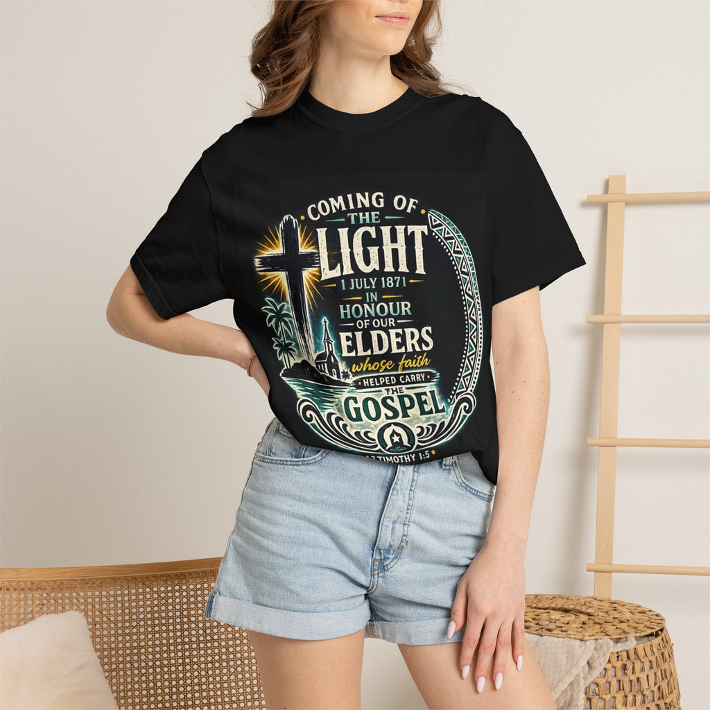 'Coming Of The Light 1871' T-shirt