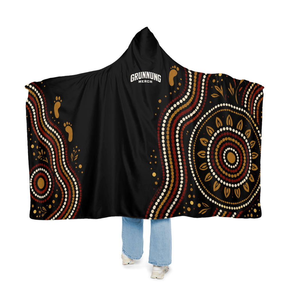 GRUNNUNG WALKABOUT SERIES - Hooded Snuggle Blanket