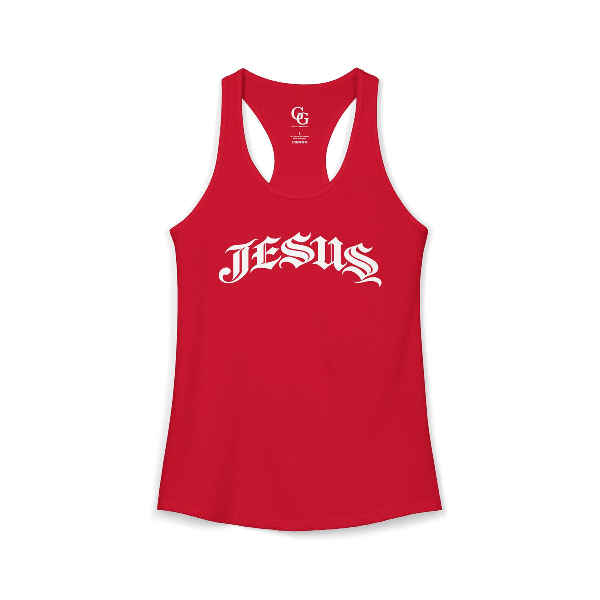 JESUS Women's Ideal Racerback Tank